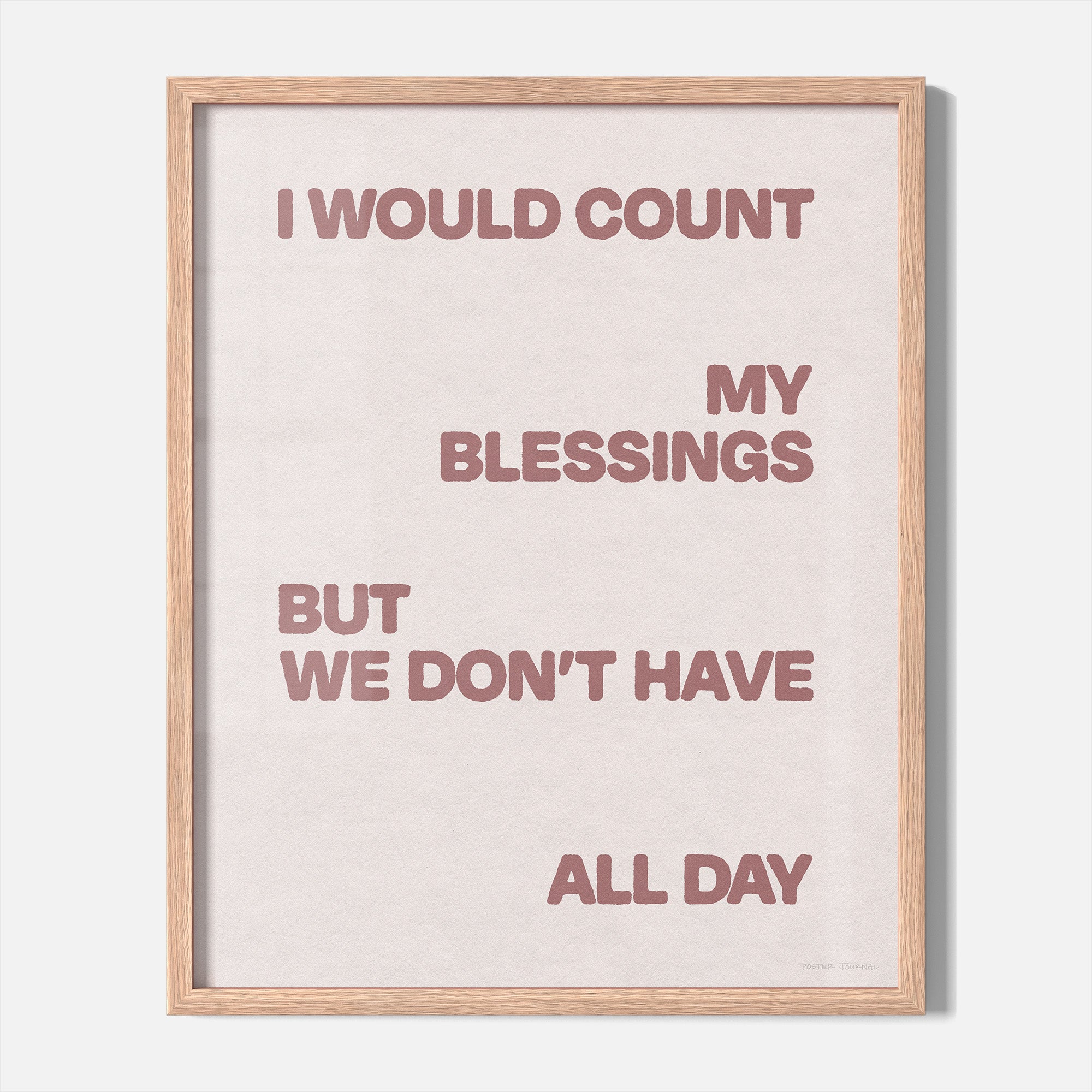 BLESSINGS PRINT