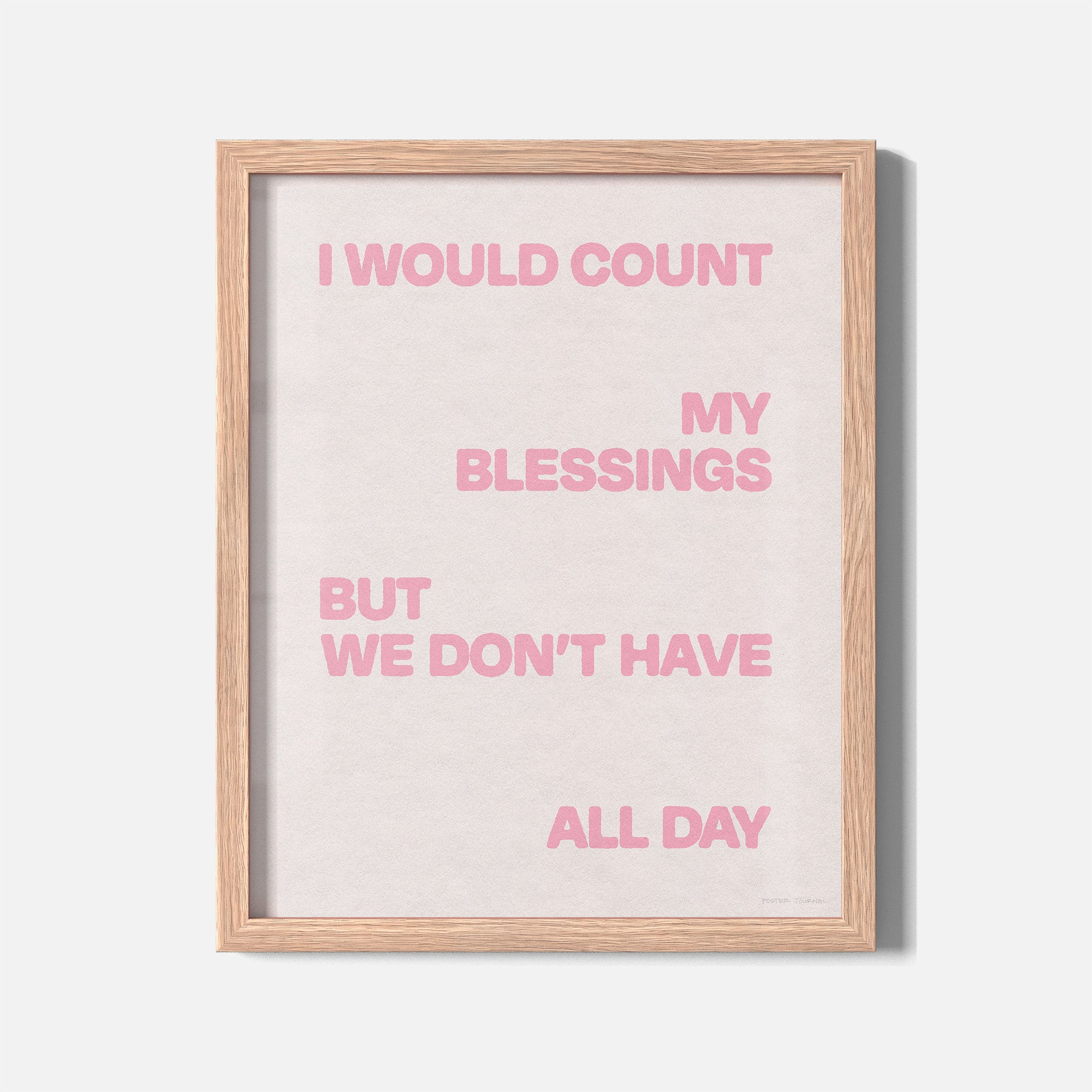 BLESSINGS PRINT