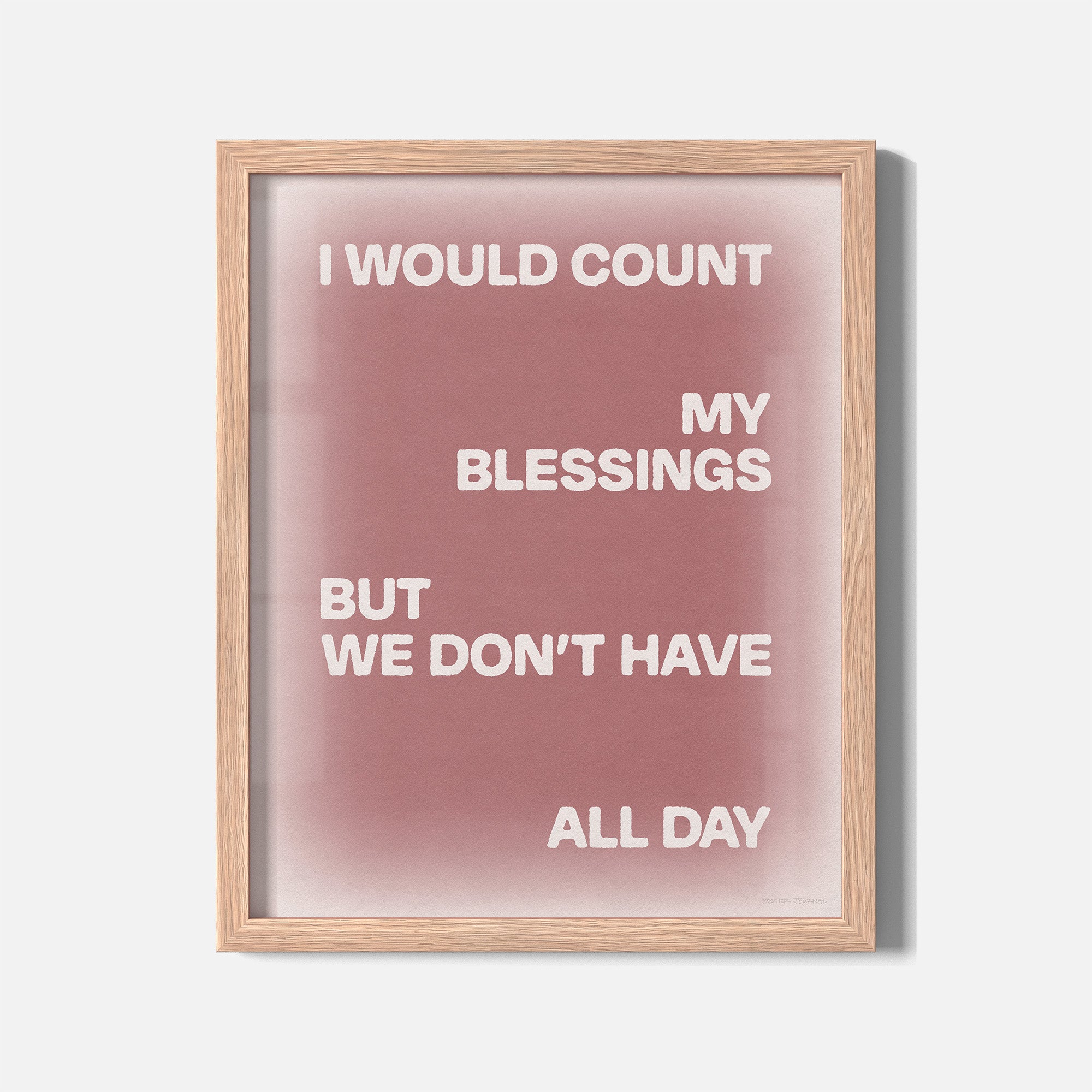 BLESSINGS PRINT