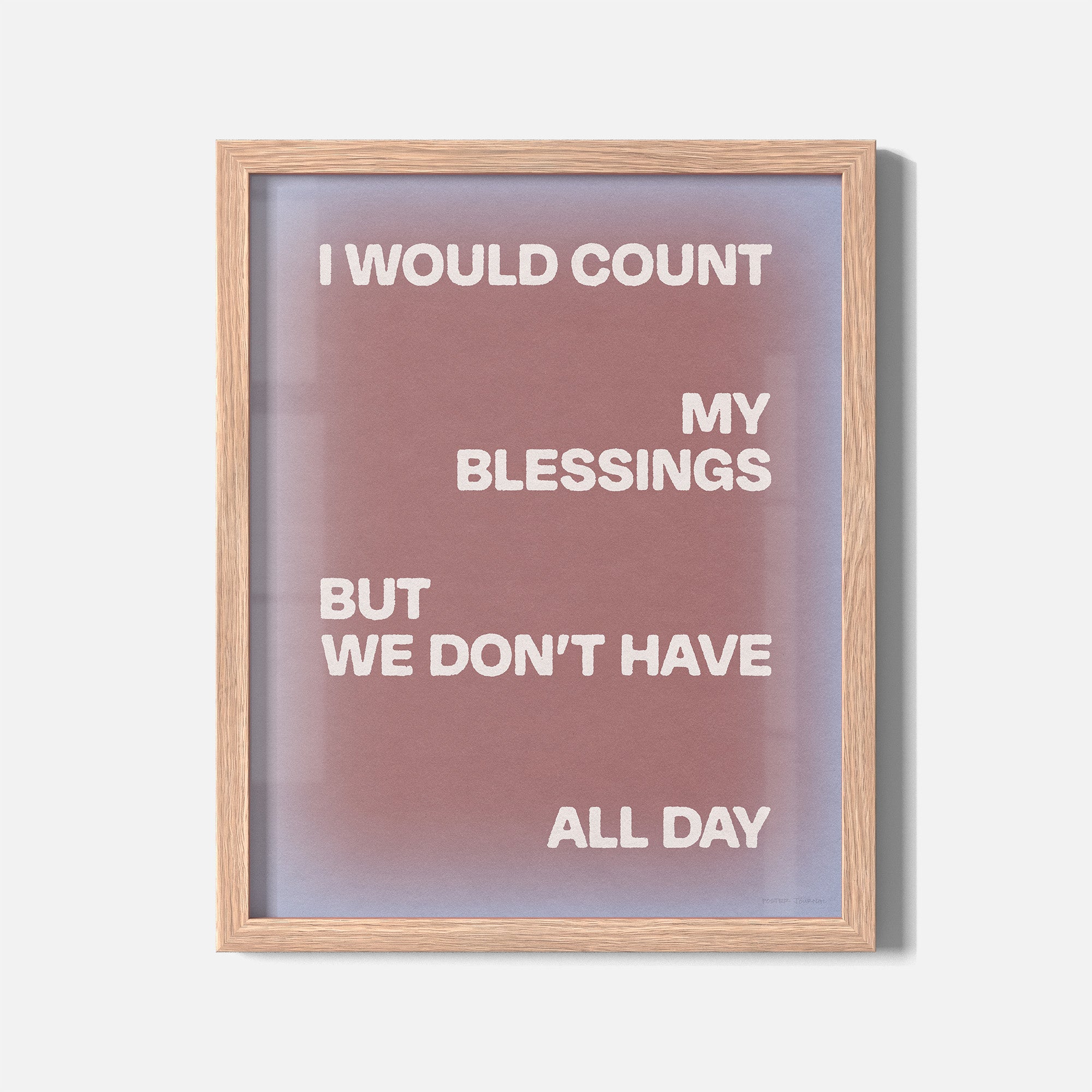 BLESSINGS PRINT