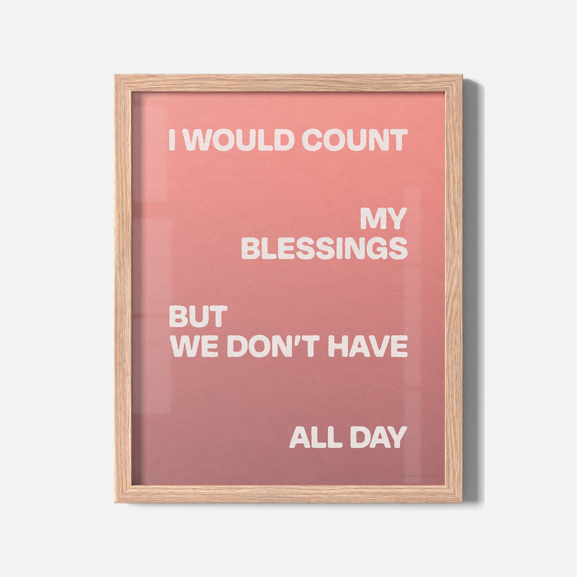 BLESSINGS PRINT