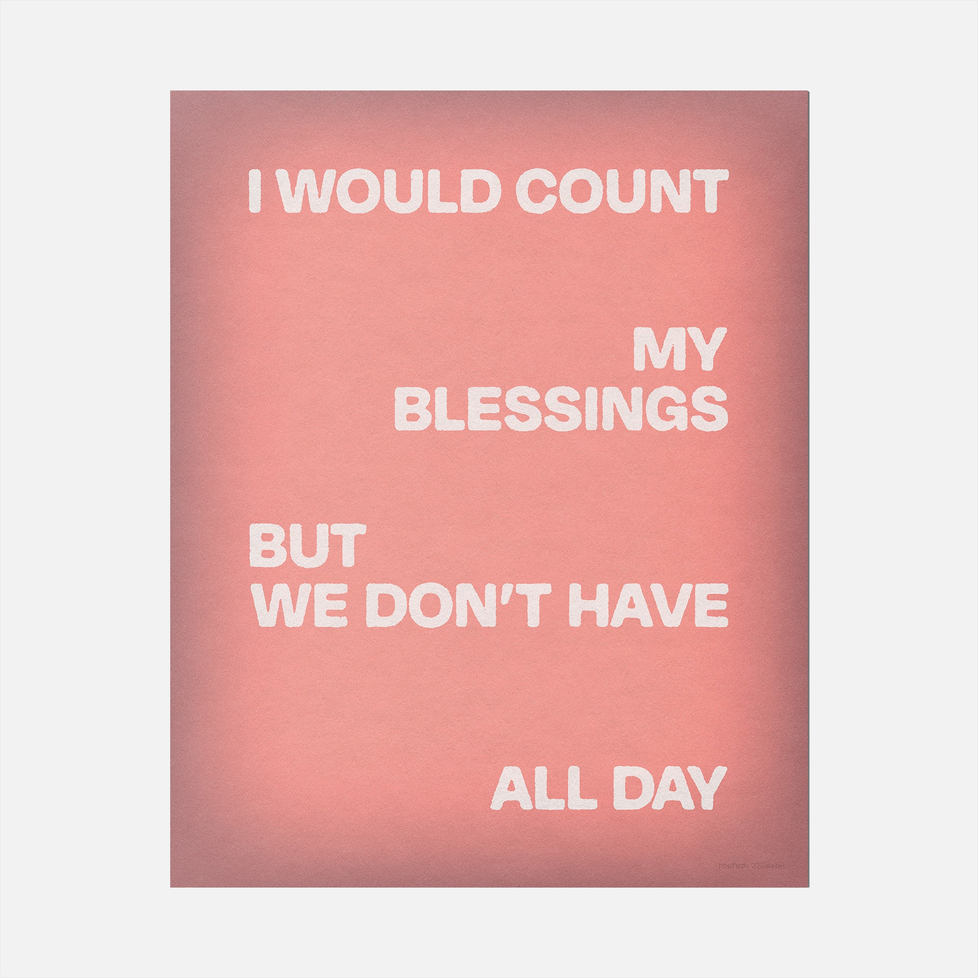 BLESSINGS PRINT
