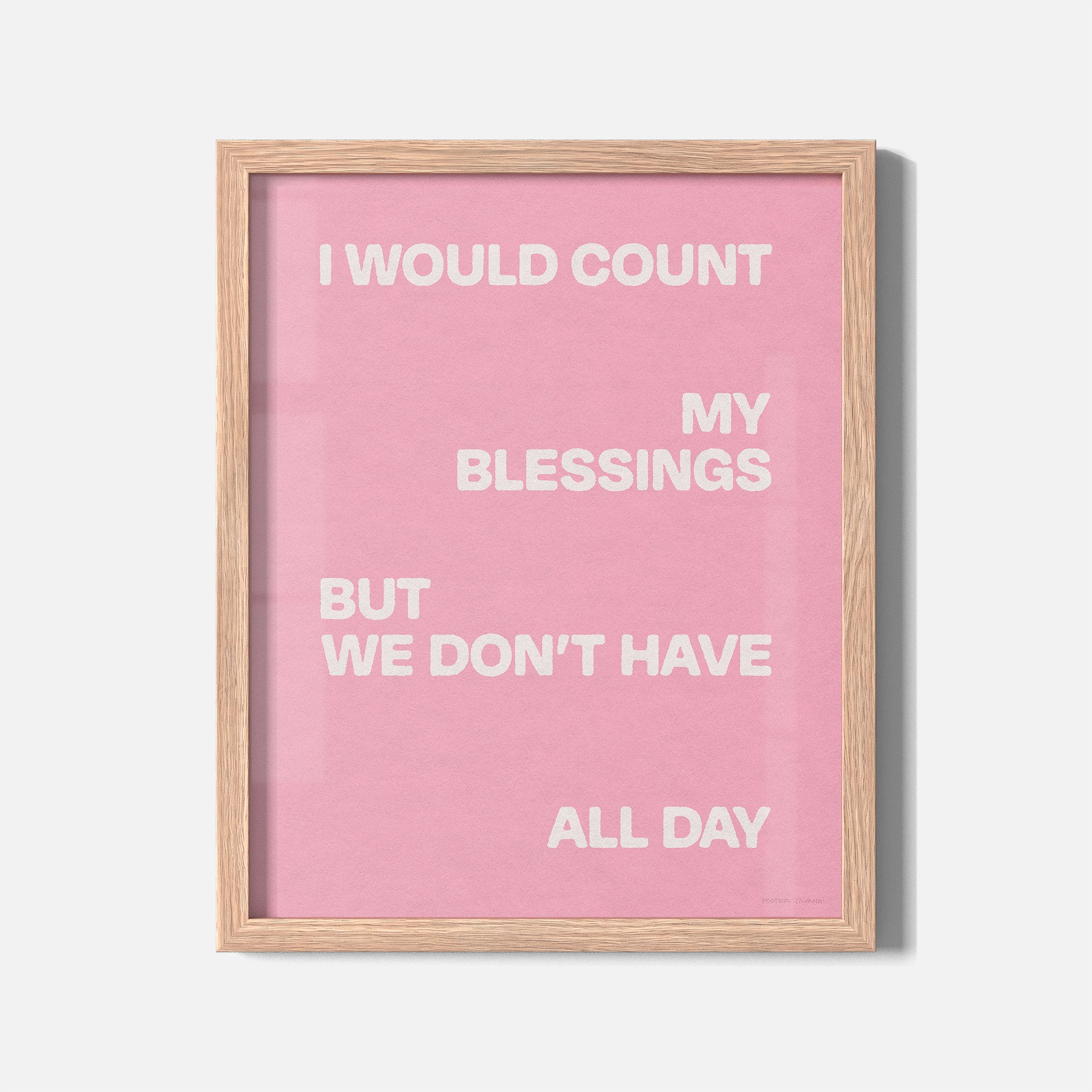 BLESSINGS PRINT