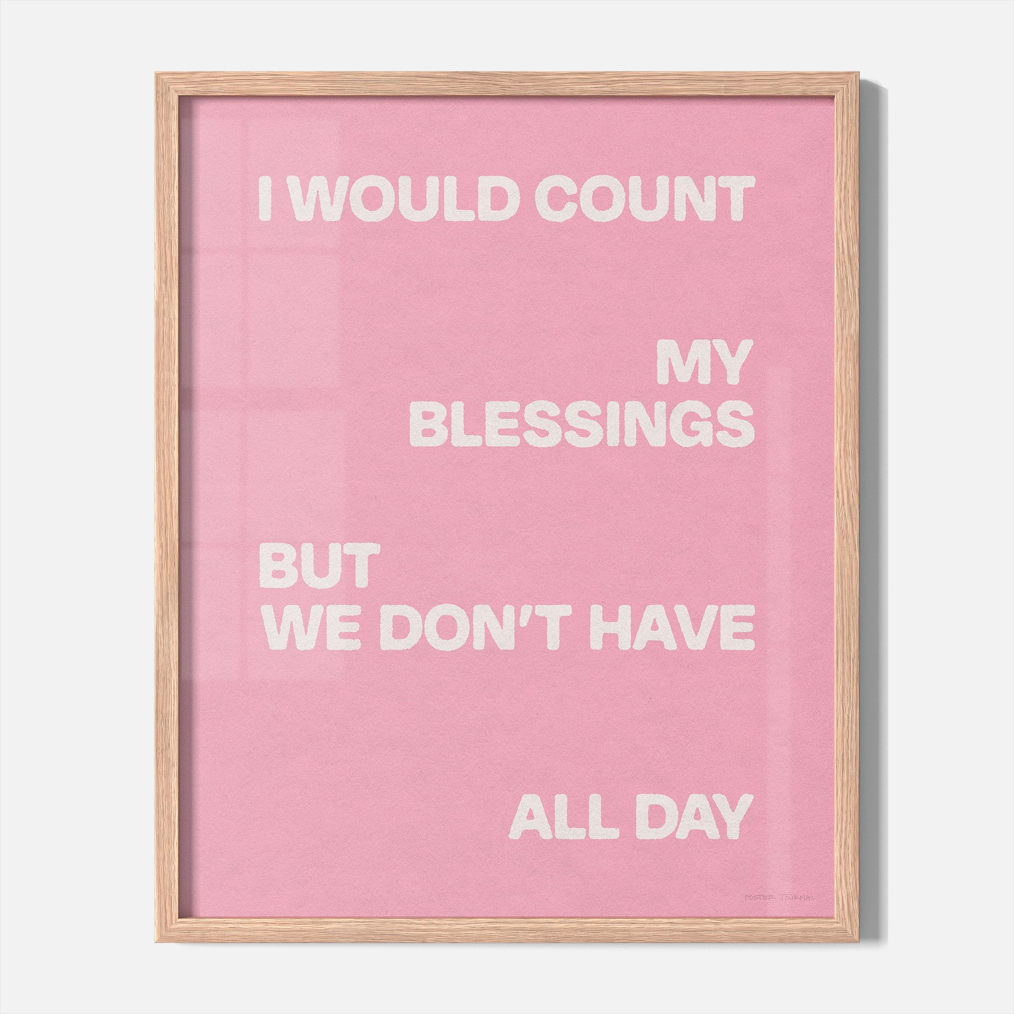 BLESSINGS PRINT