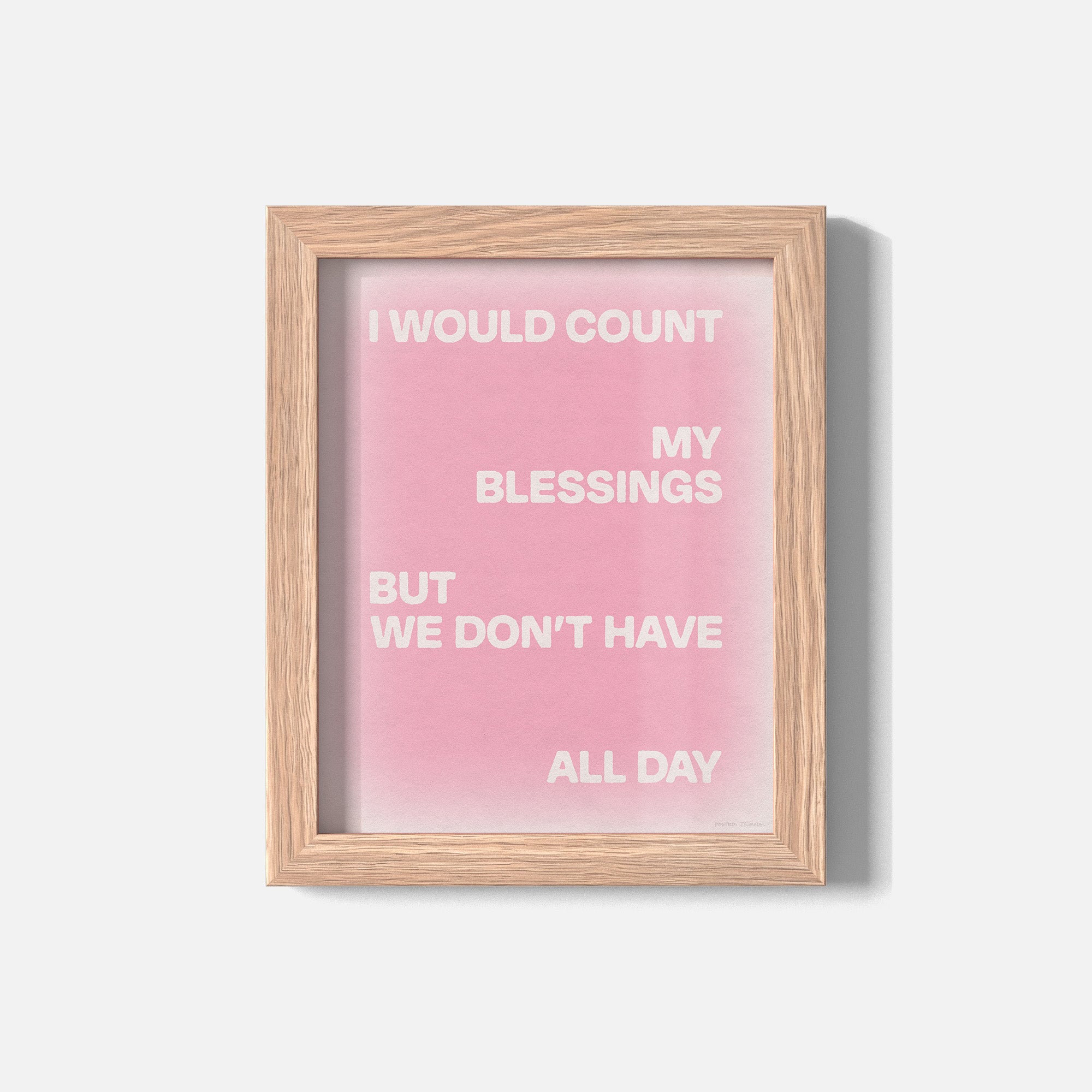 BLESSINGS PRINT