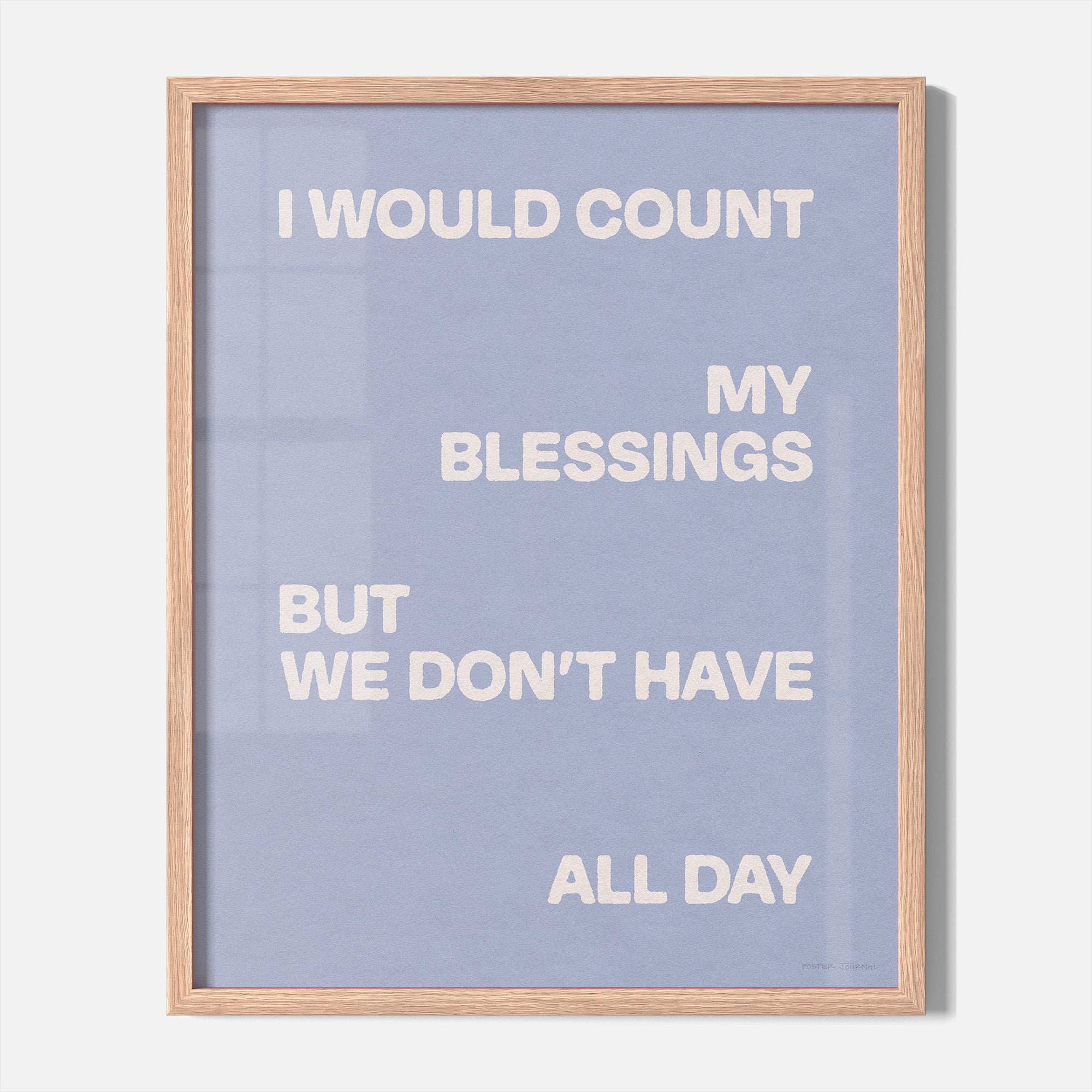 BLESSINGS PRINT