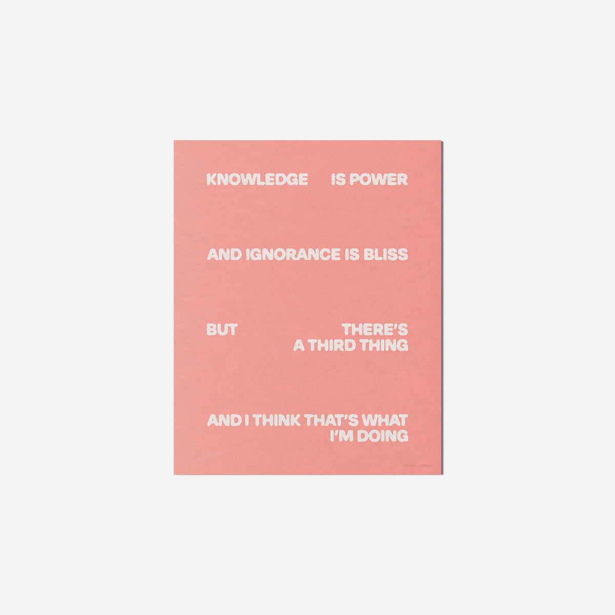 BLISS PRINT