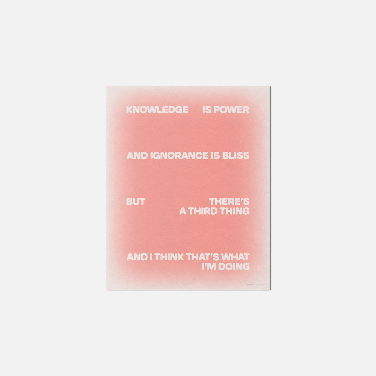 BLISS PRINT