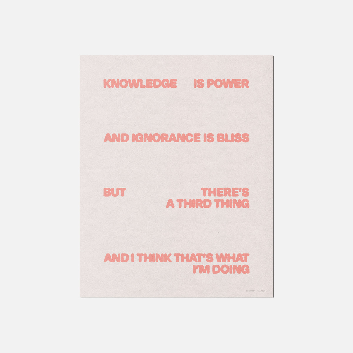 BLISS PRINT