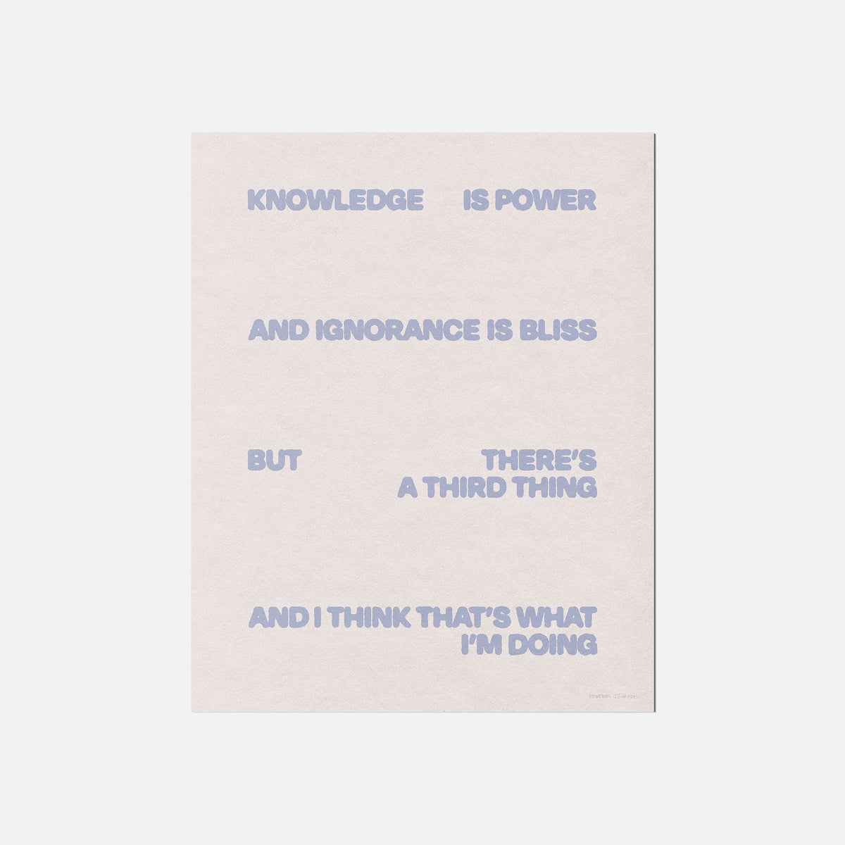 BLISS PRINT