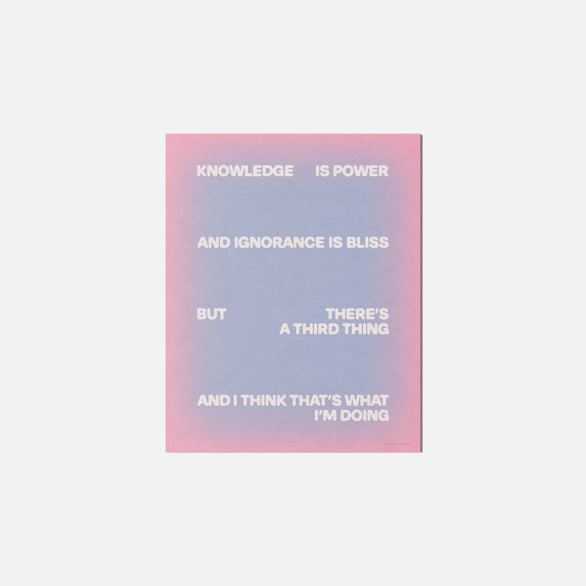 BLISS PRINT