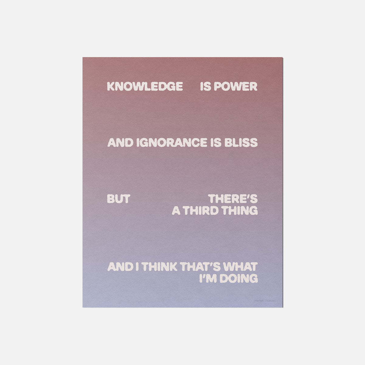 BLISS PRINT