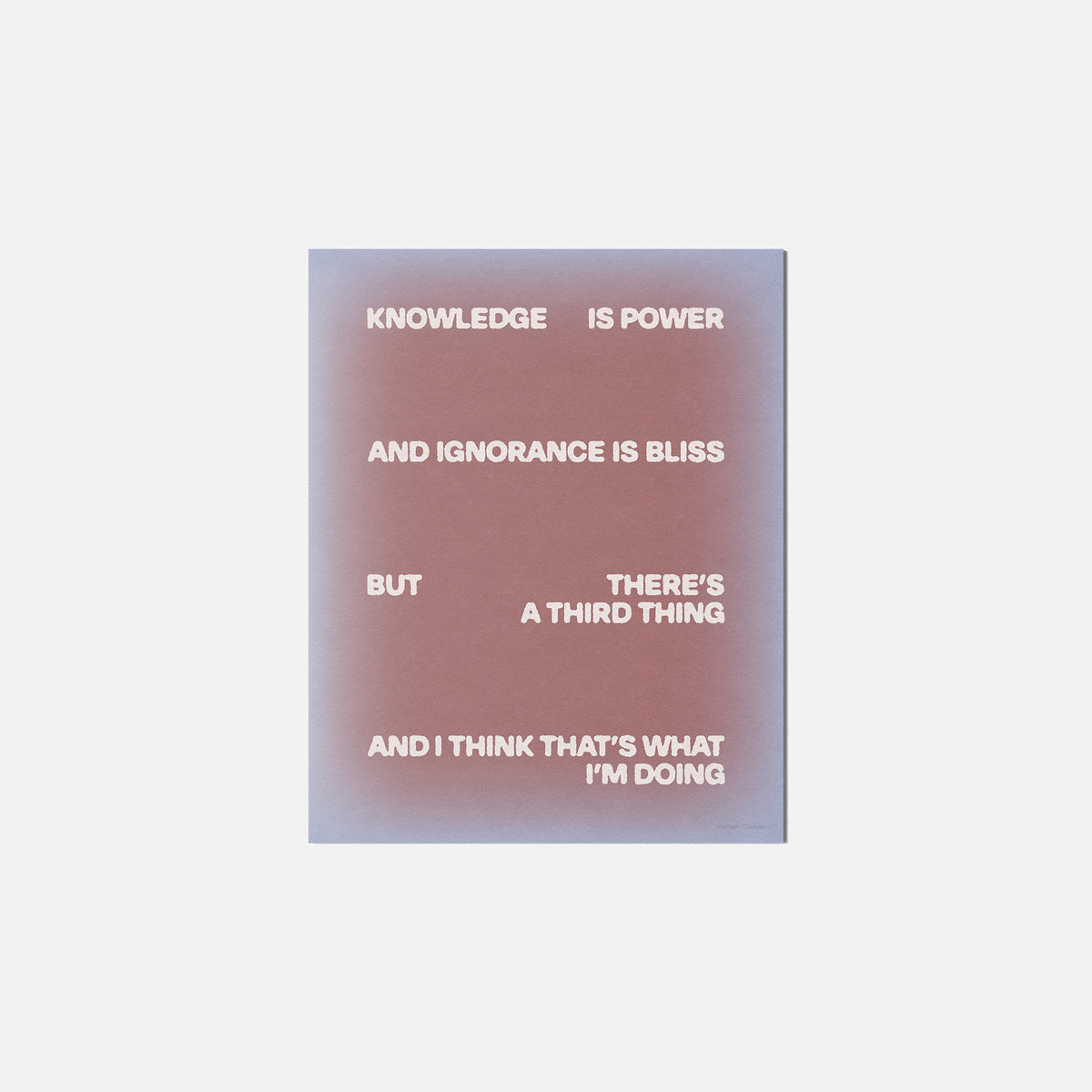 BLISS PRINT
