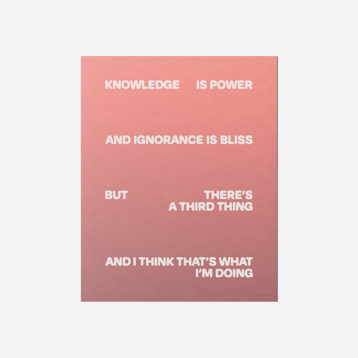 BLISS PRINT