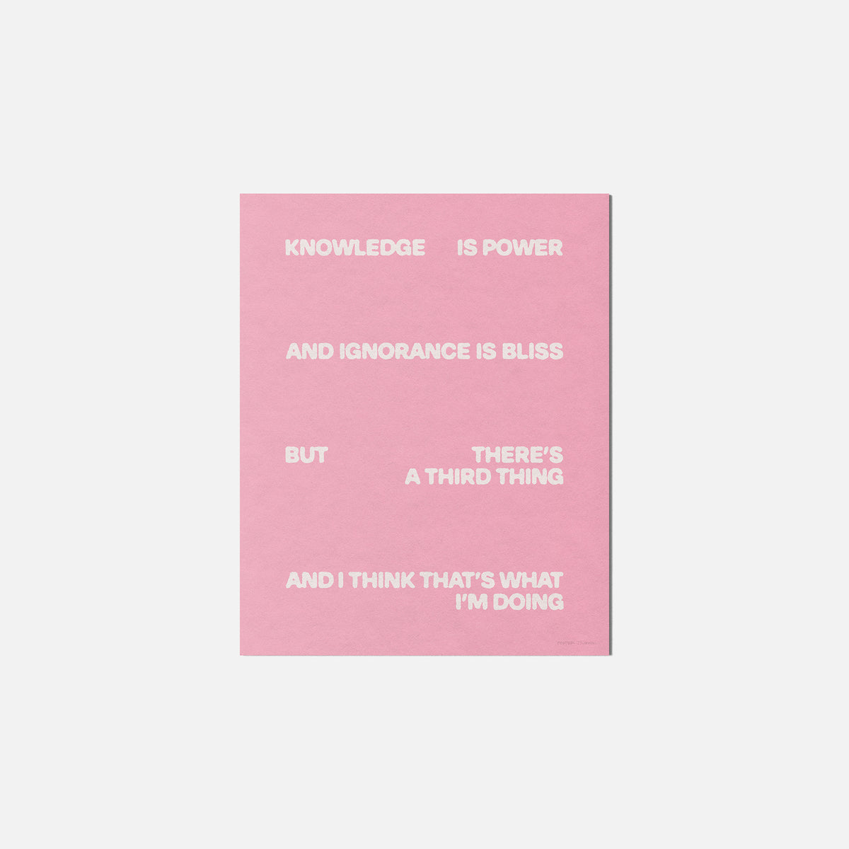 BLISS PRINT