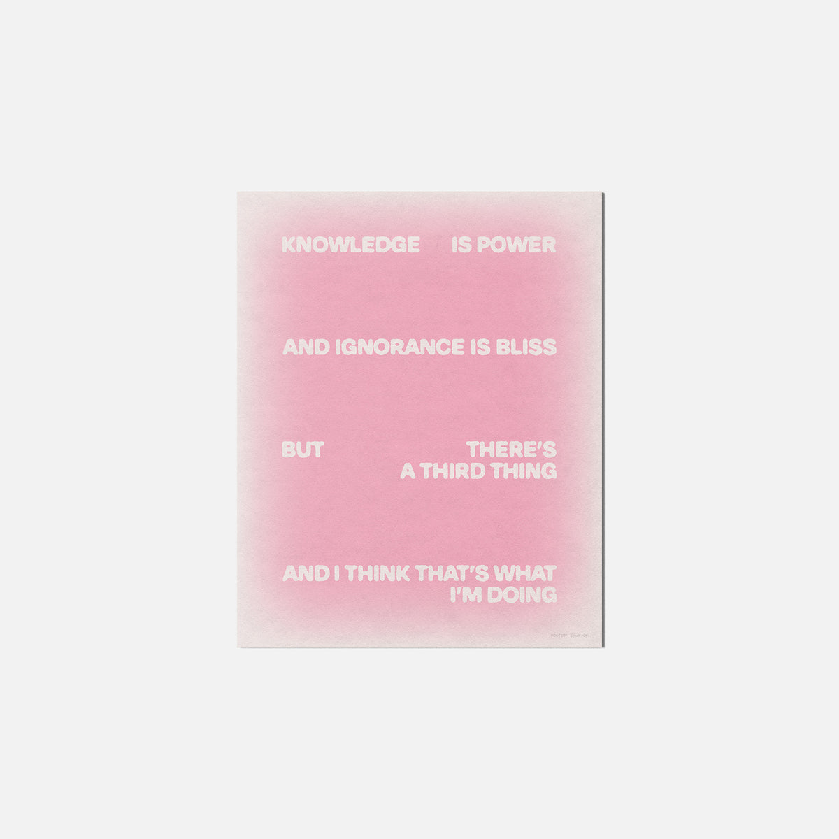 BLISS PRINT