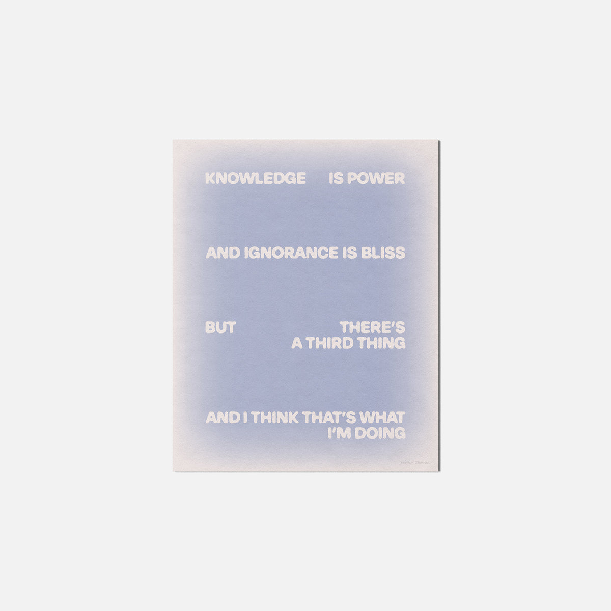 BLISS PRINT