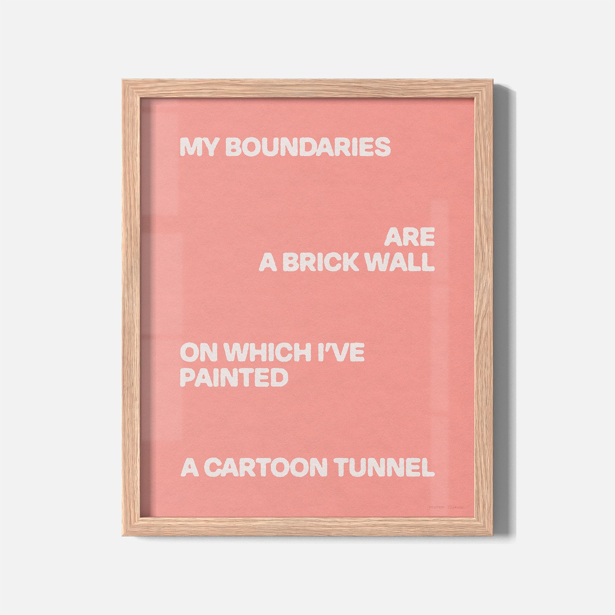 BOUNDARIES PRINT
