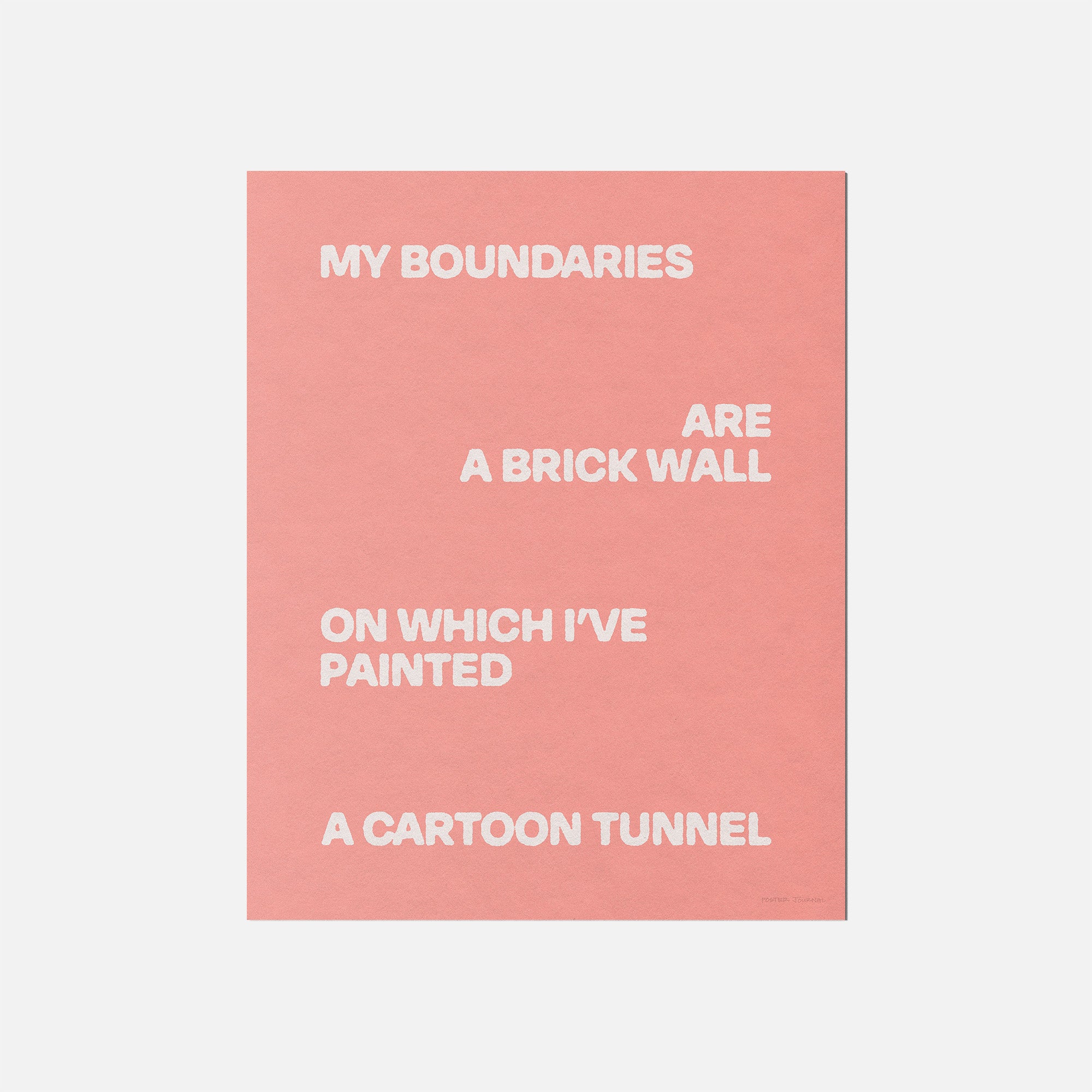 BOUNDARIES PRINT
