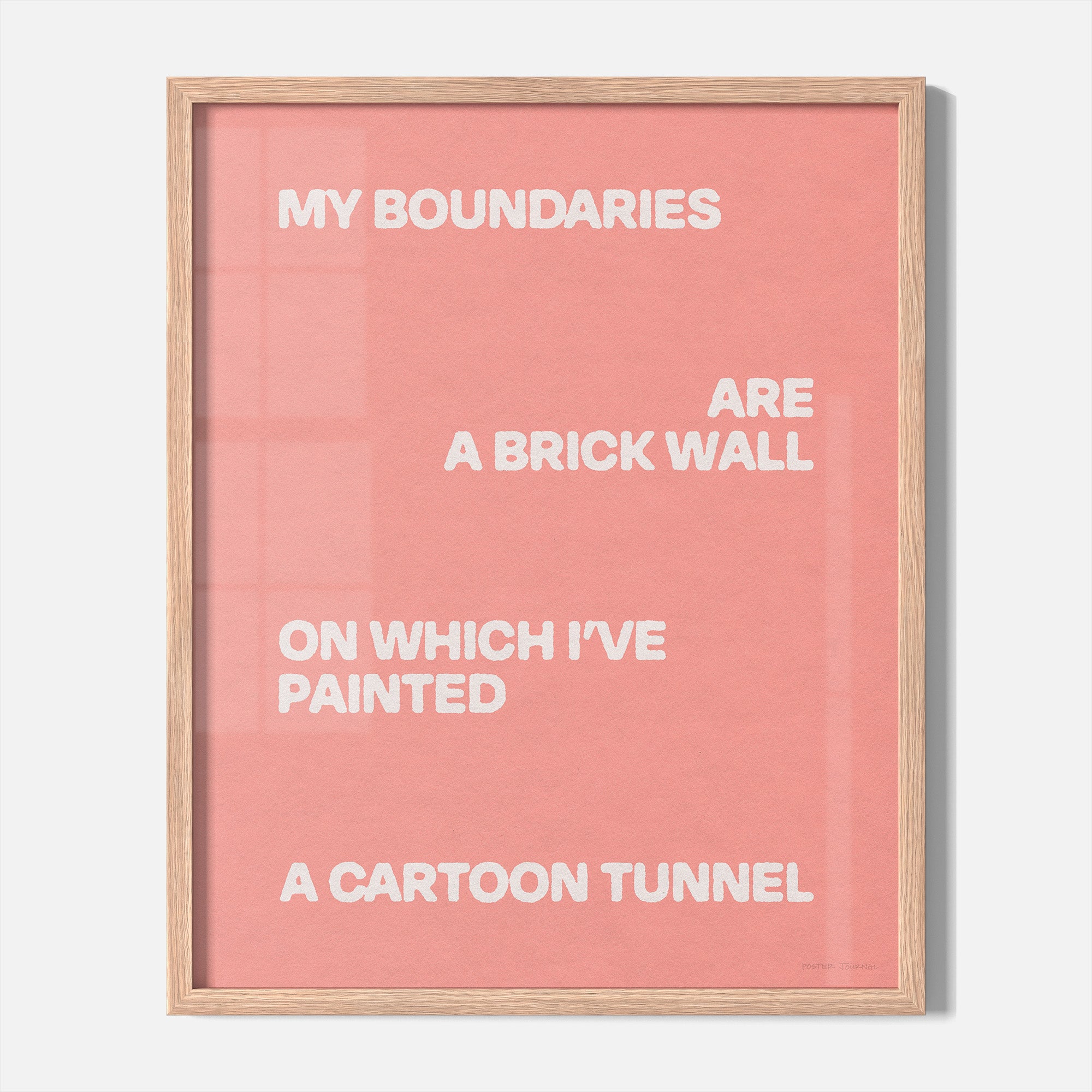 BOUNDARIES PRINT