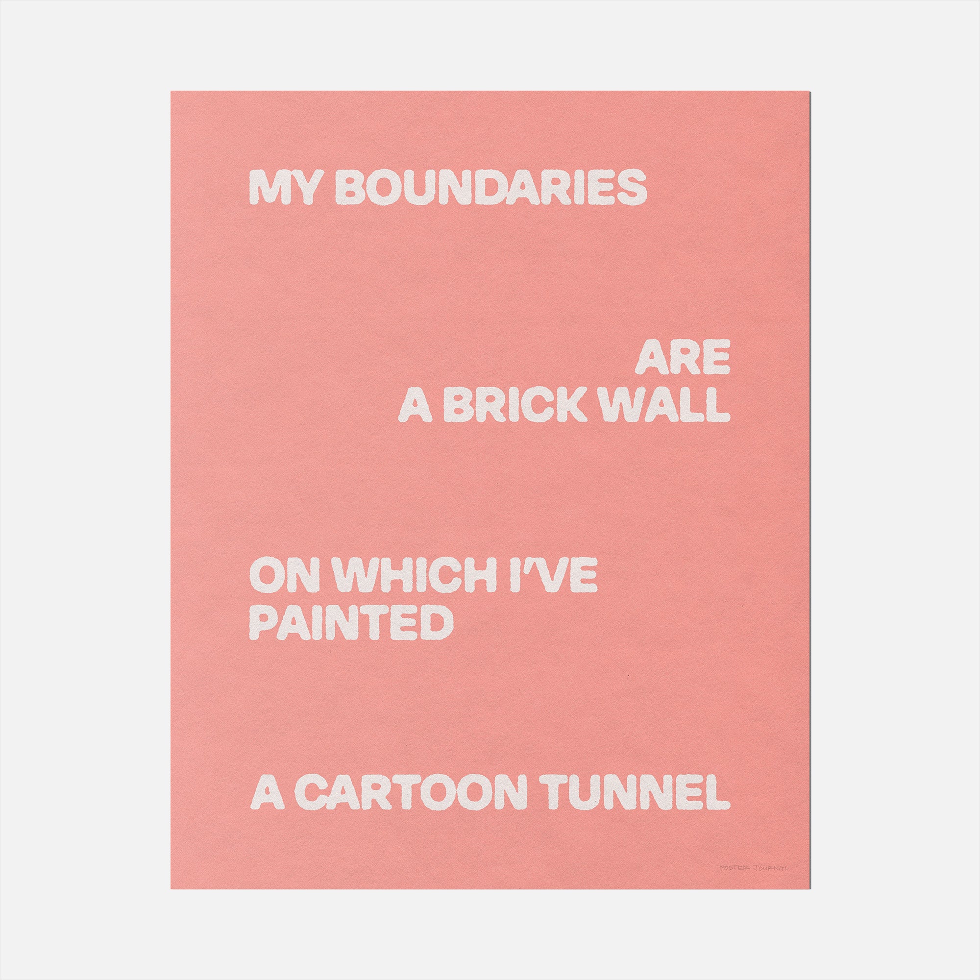 BOUNDARIES PRINT