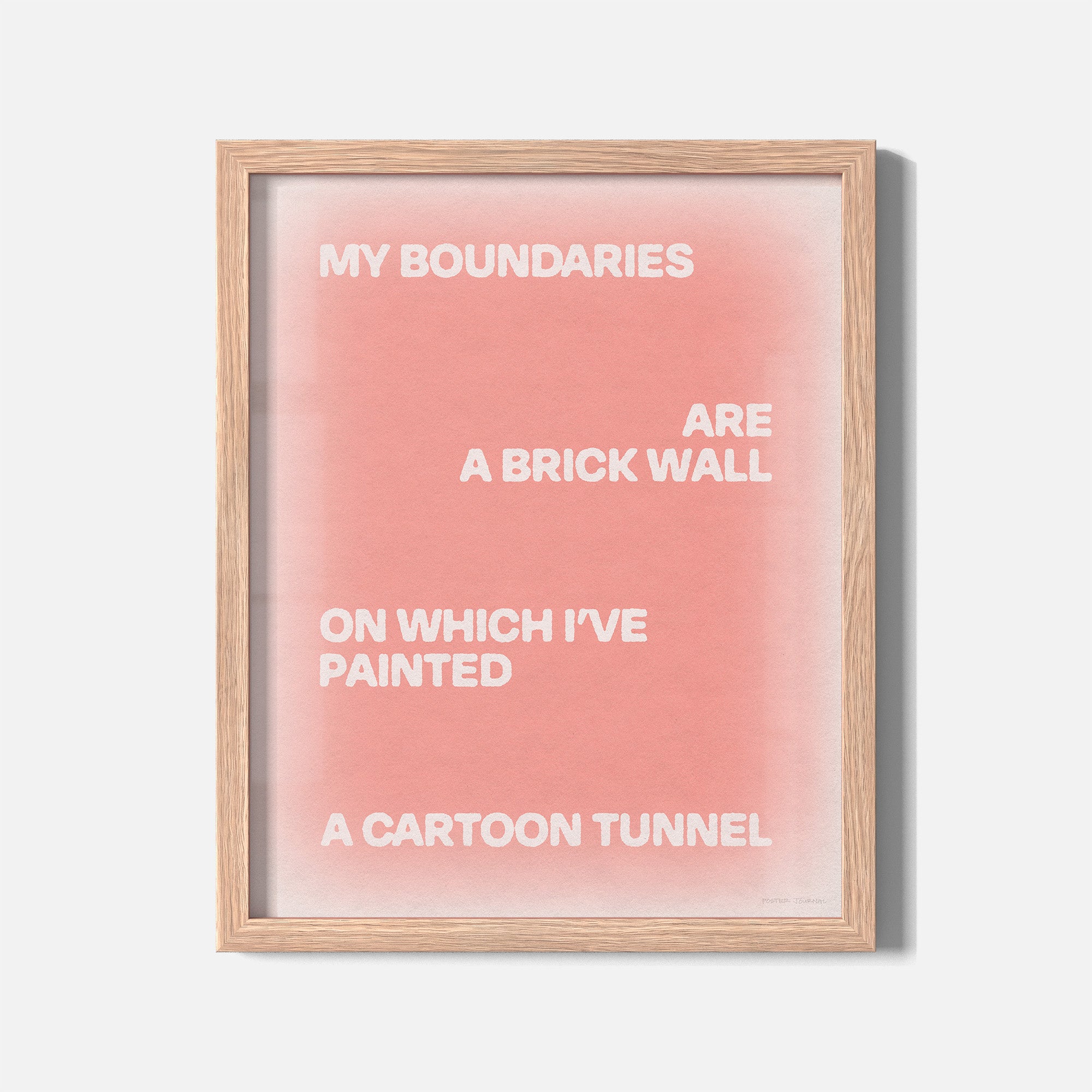 BOUNDARIES PRINT