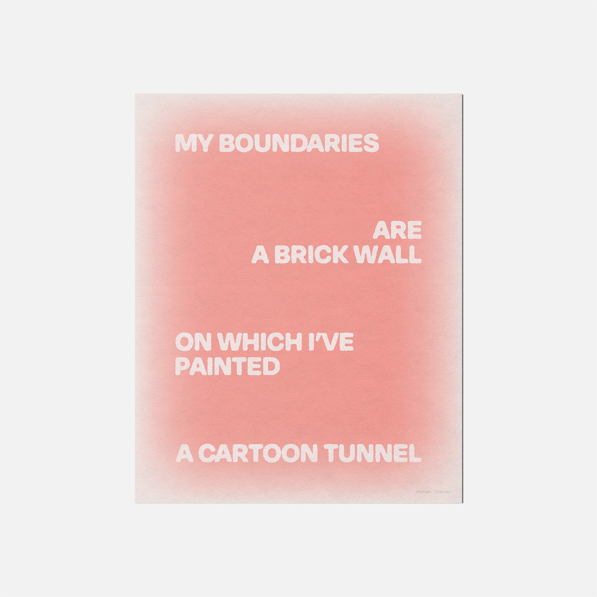 BOUNDARIES PRINT