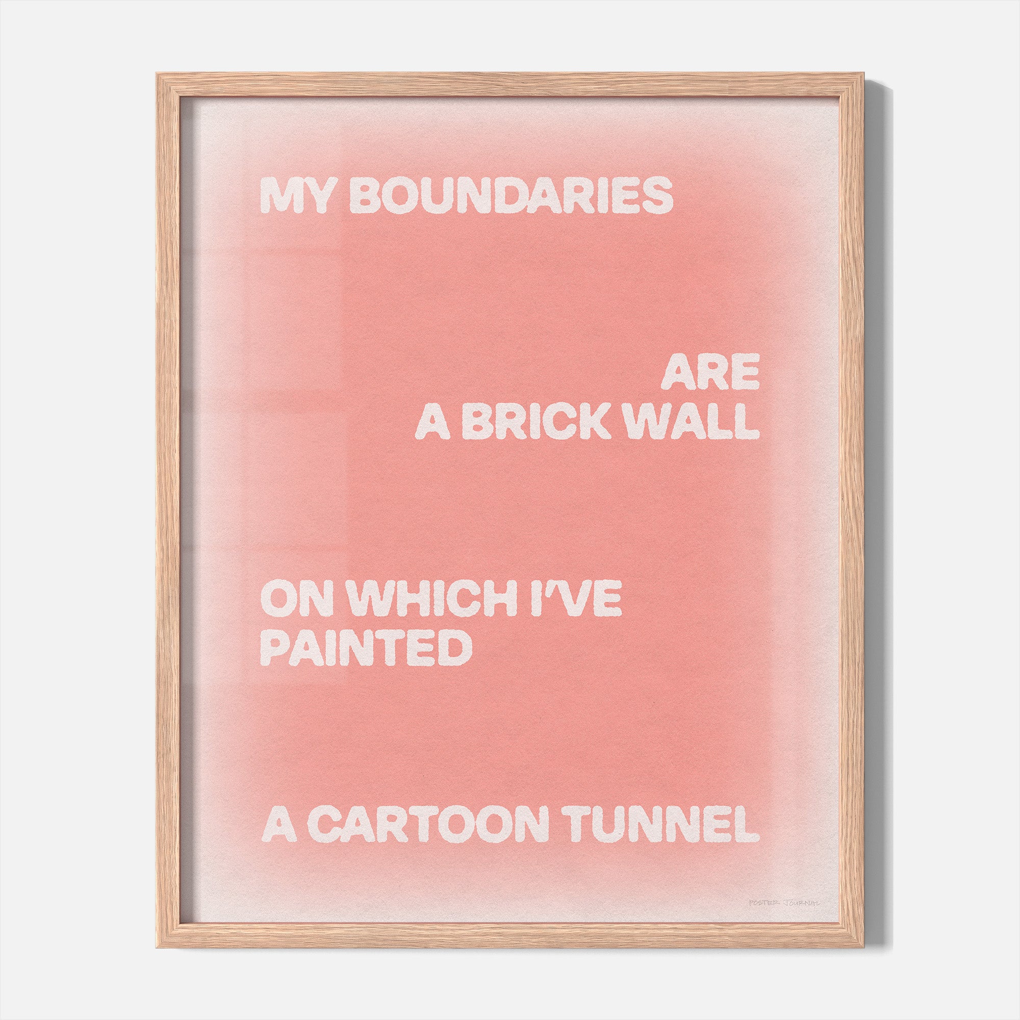 BOUNDARIES PRINT