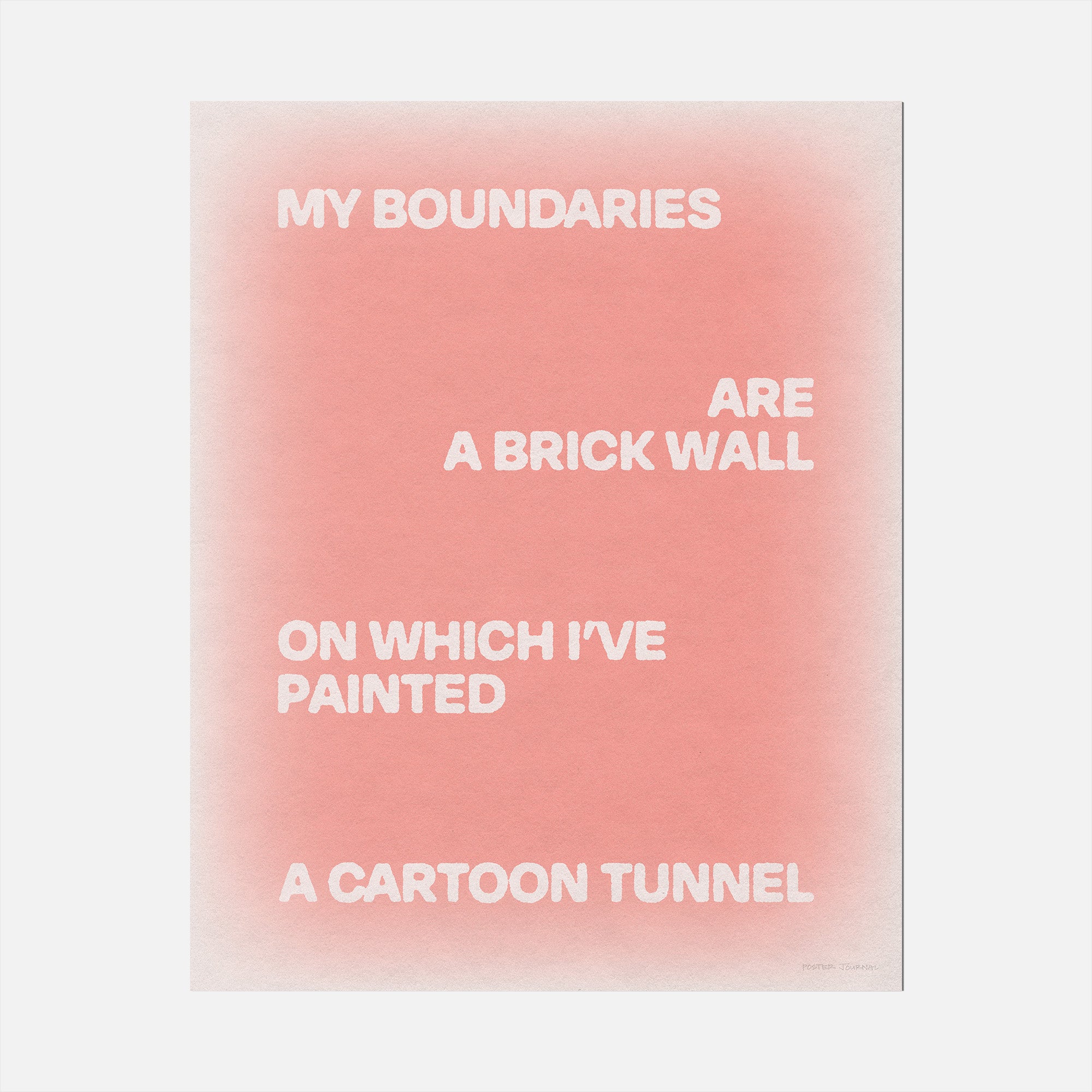 BOUNDARIES PRINT