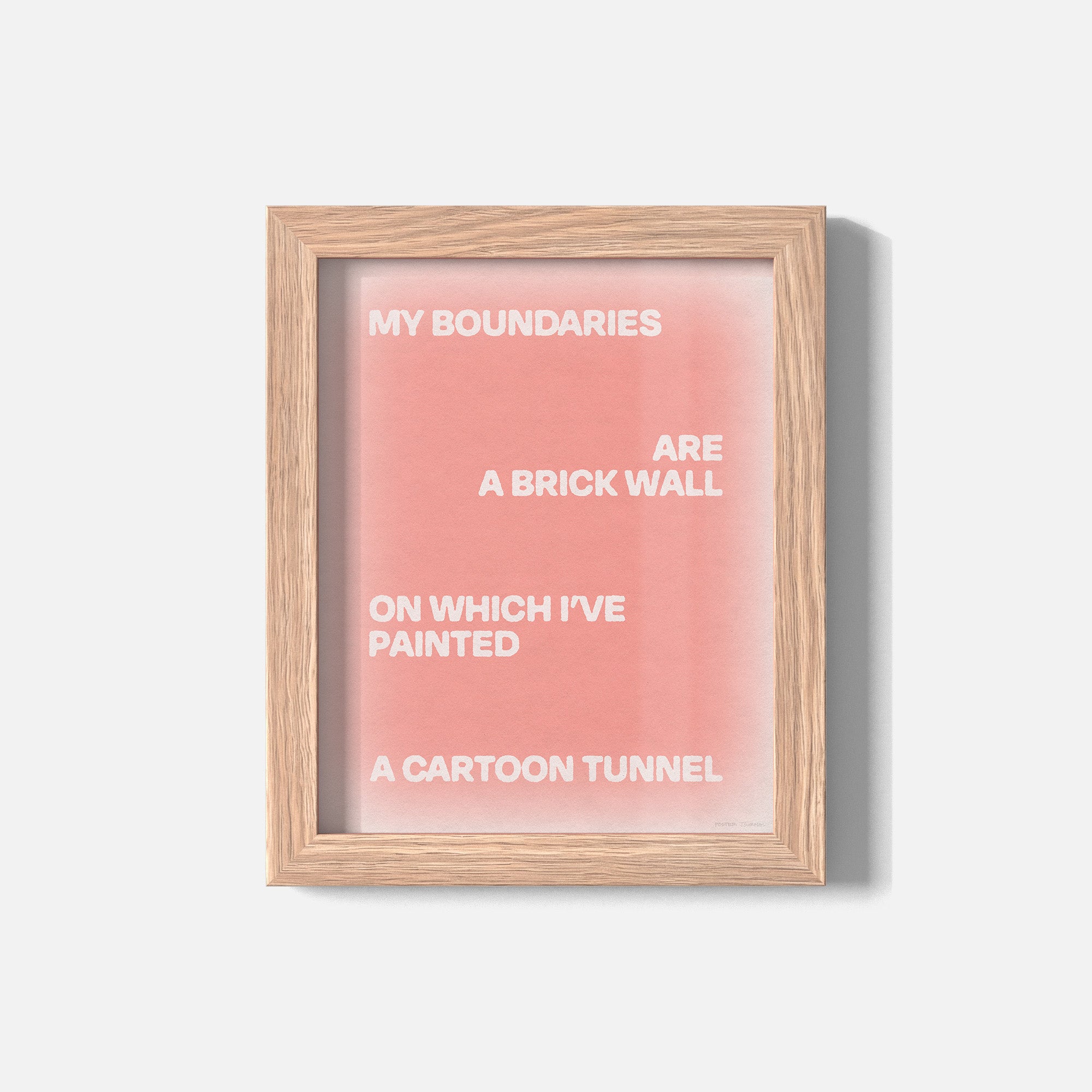 BOUNDARIES PRINT