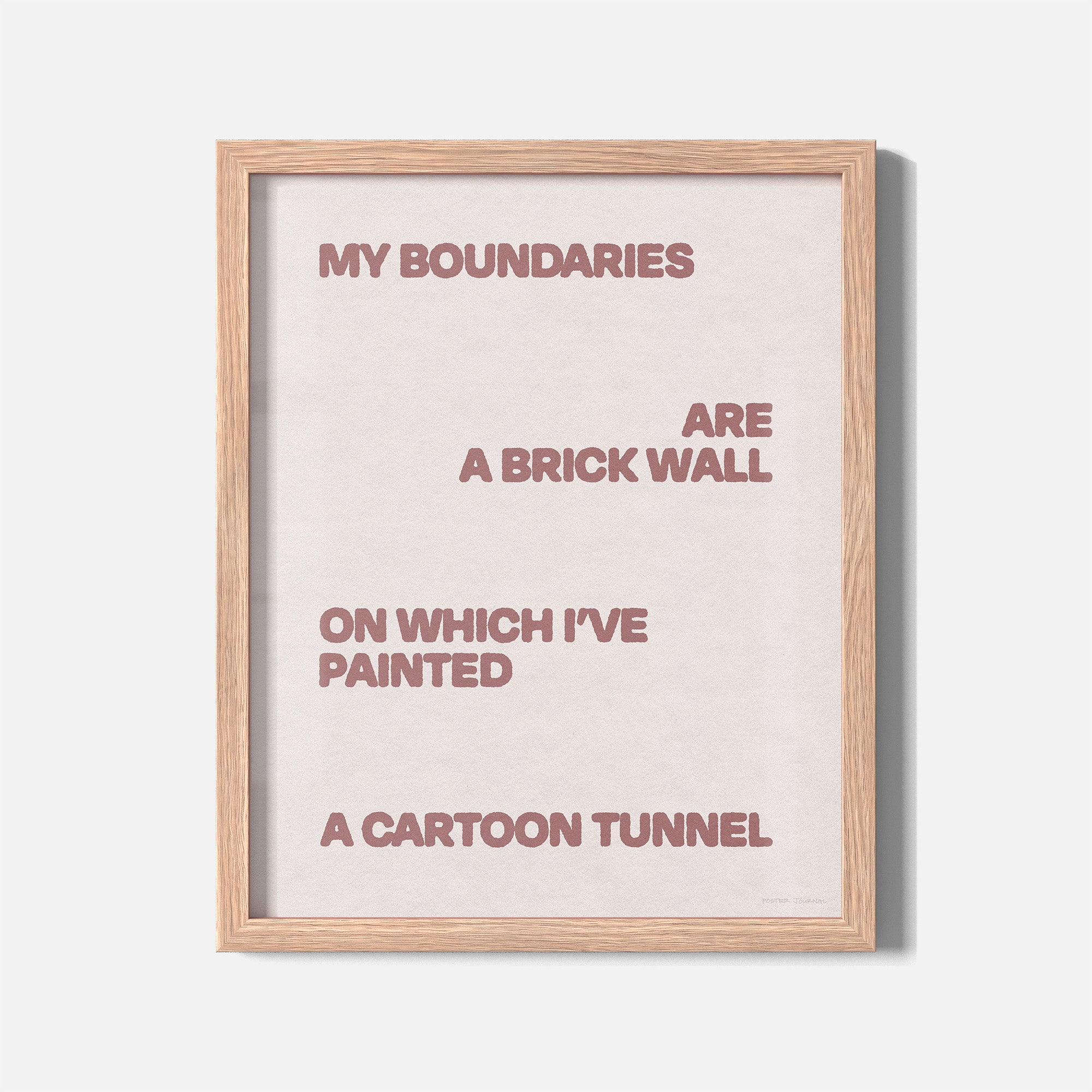 BOUNDARIES PRINT