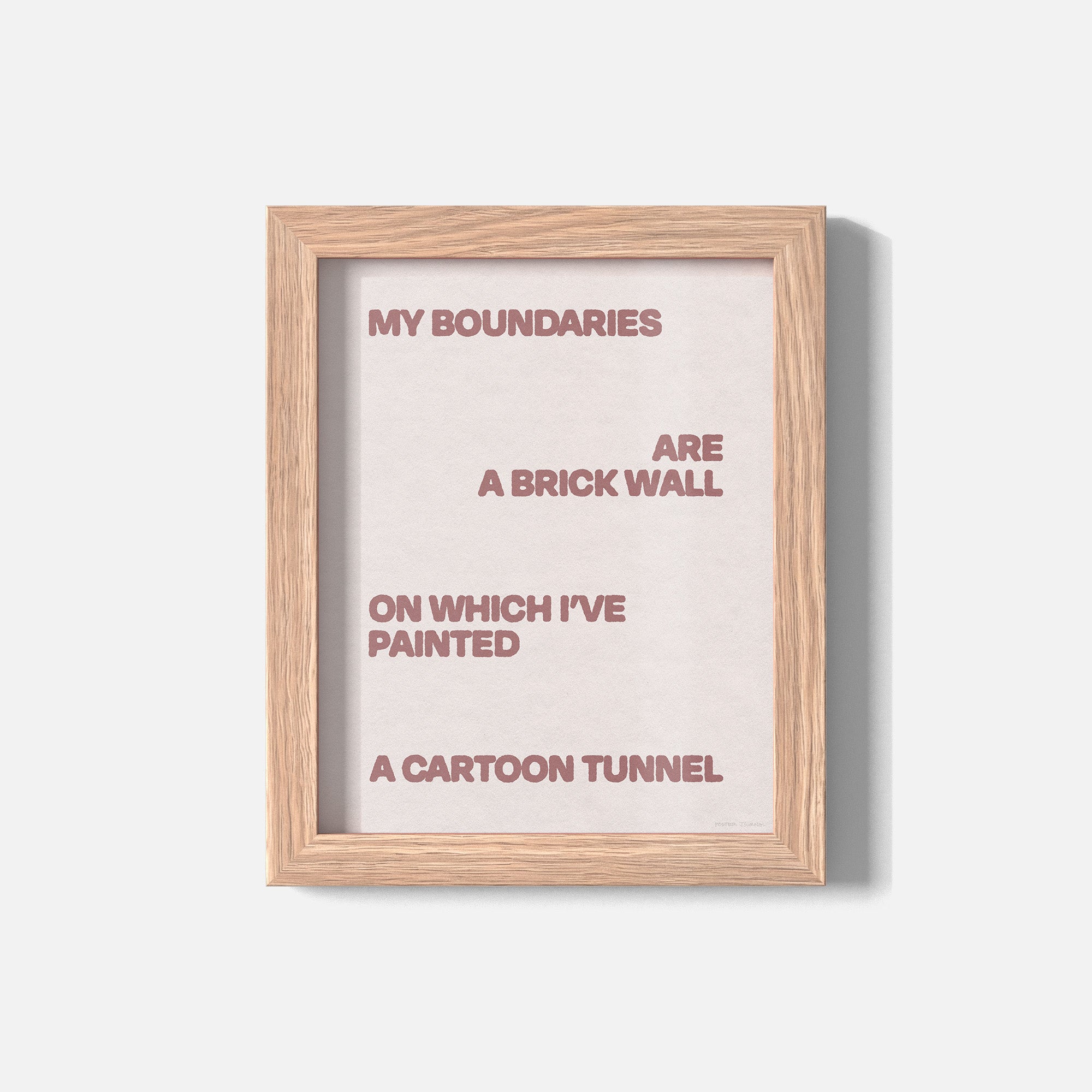 BOUNDARIES PRINT