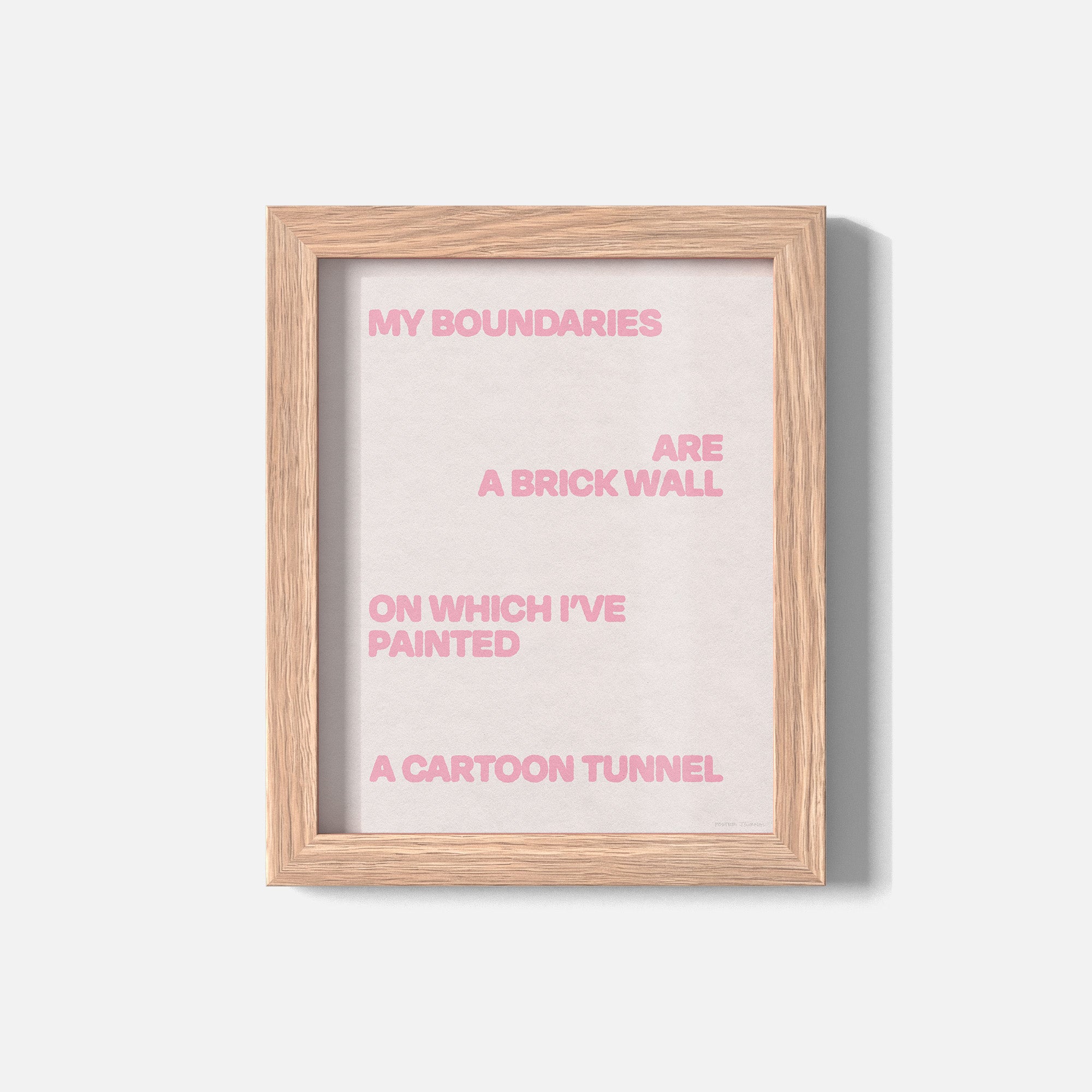 BOUNDARIES PRINT