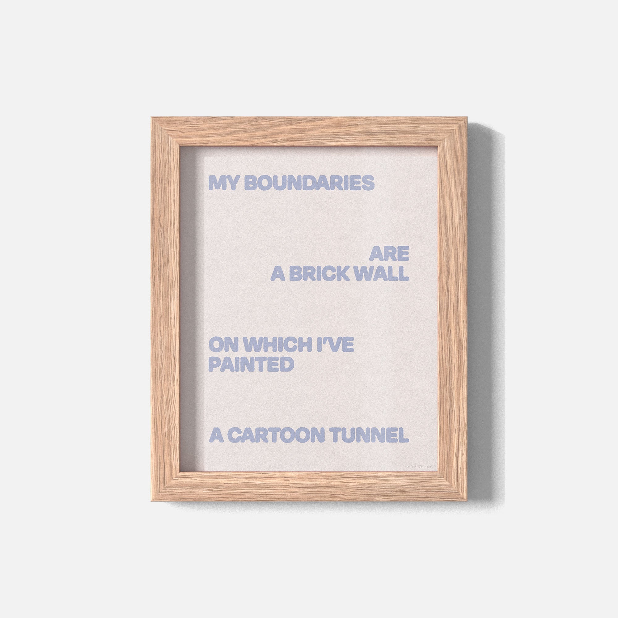 BOUNDARIES PRINT