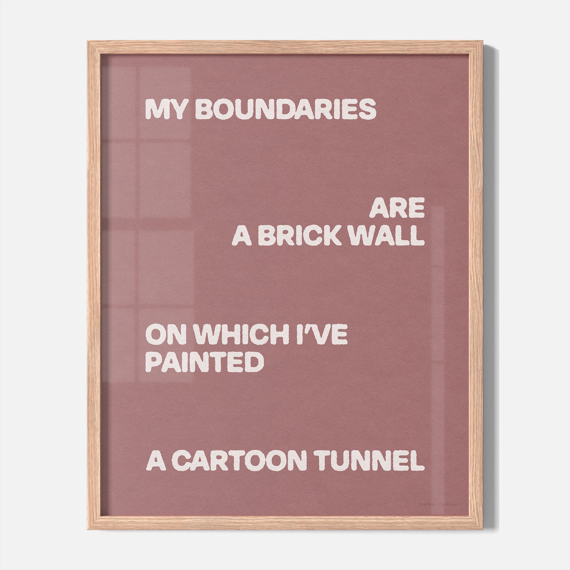 BOUNDARIES PRINT
