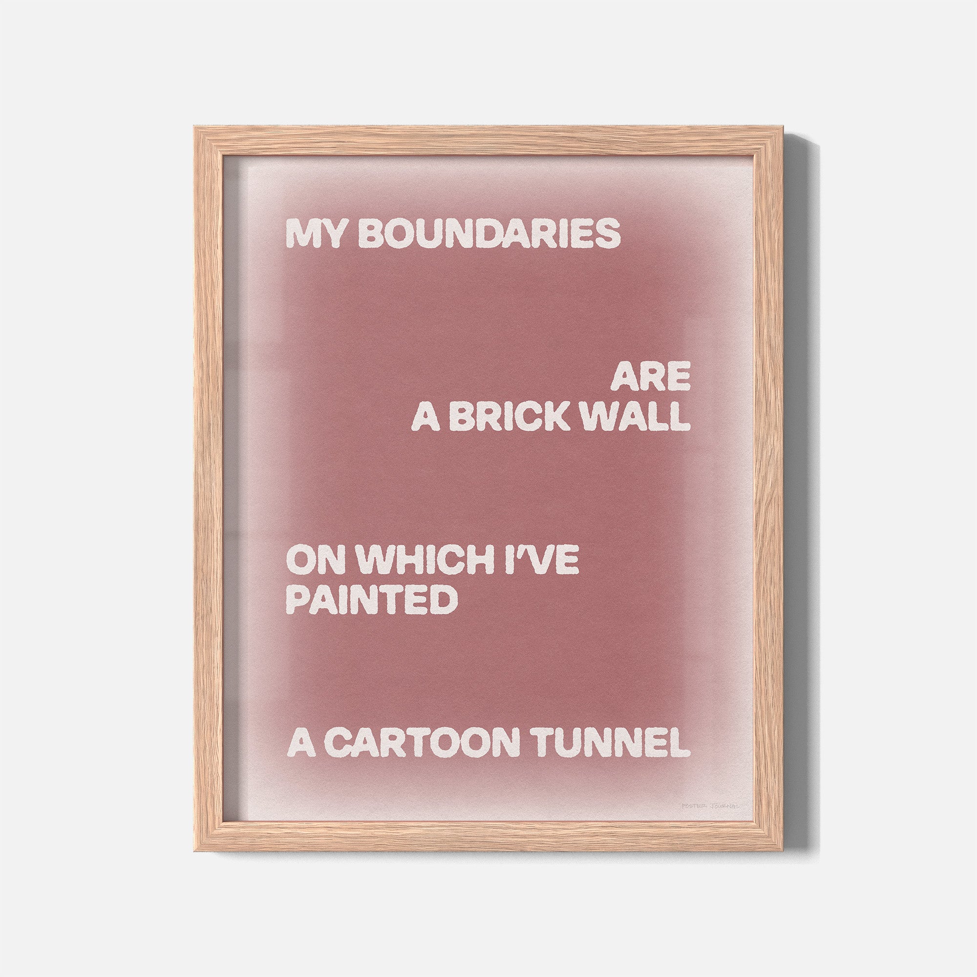 BOUNDARIES PRINT