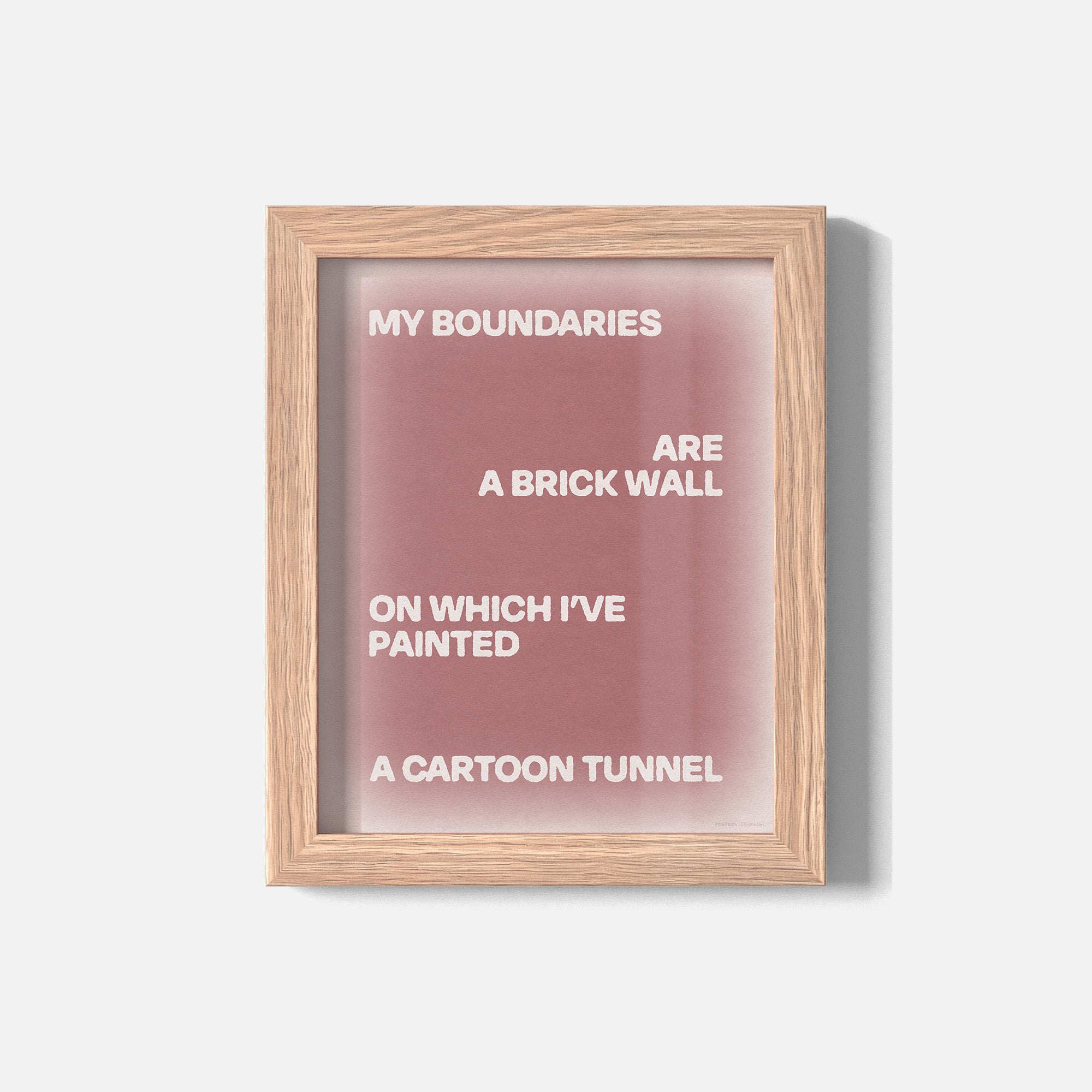 BOUNDARIES PRINT