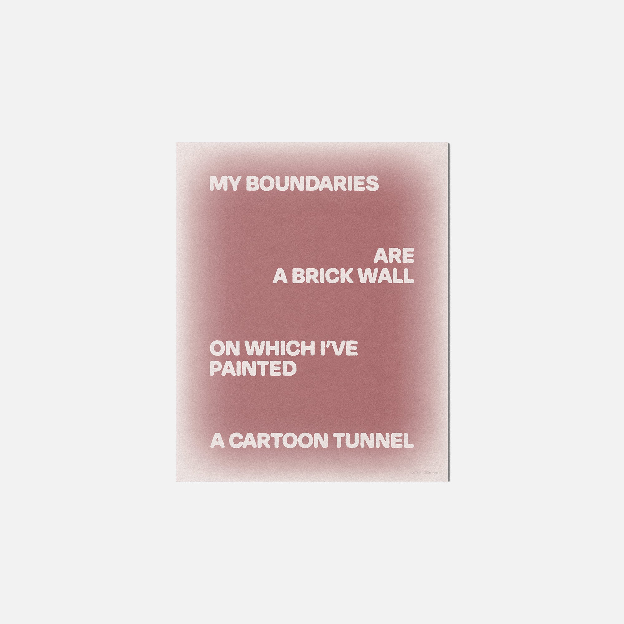 BOUNDARIES PRINT