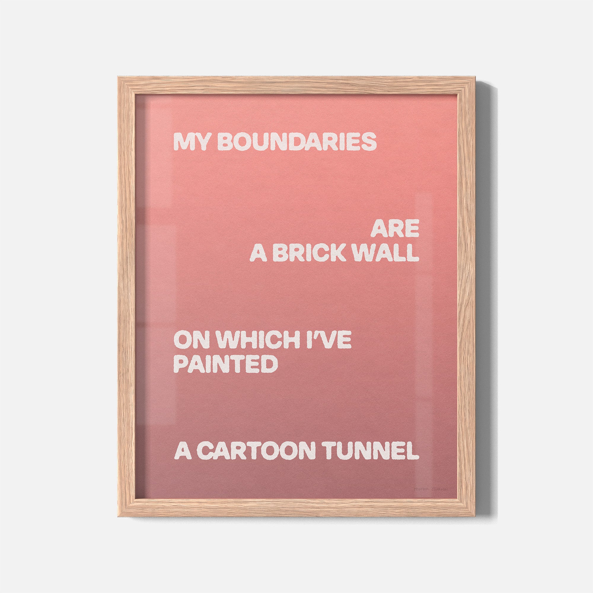 BOUNDARIES PRINT