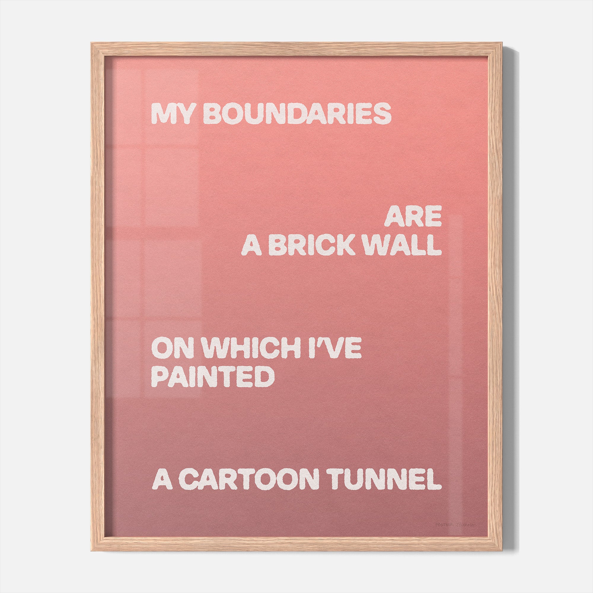 BOUNDARIES PRINT