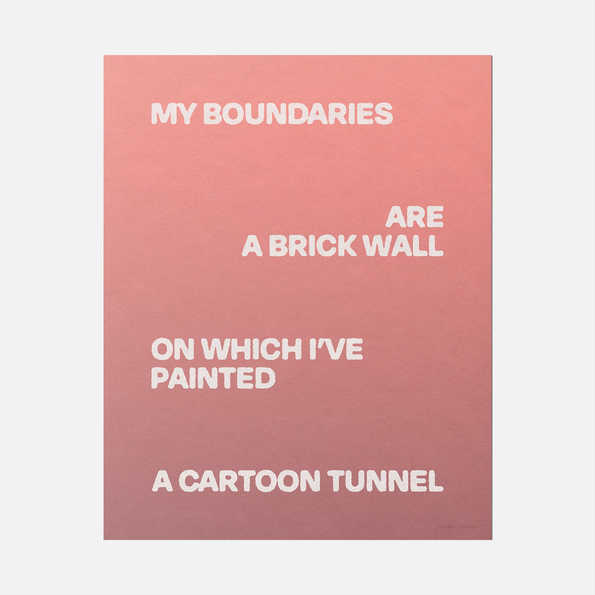 BOUNDARIES PRINT