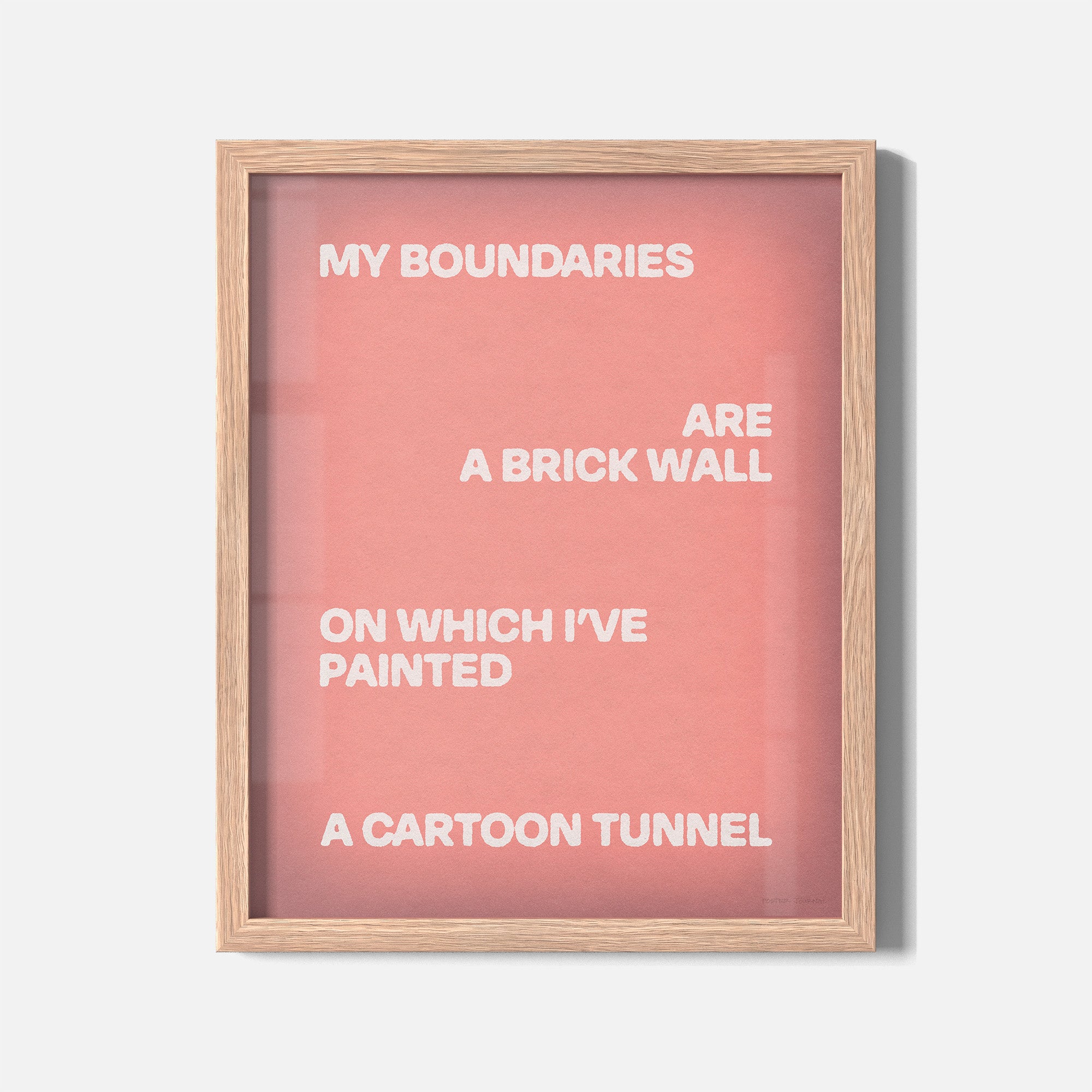 BOUNDARIES PRINT
