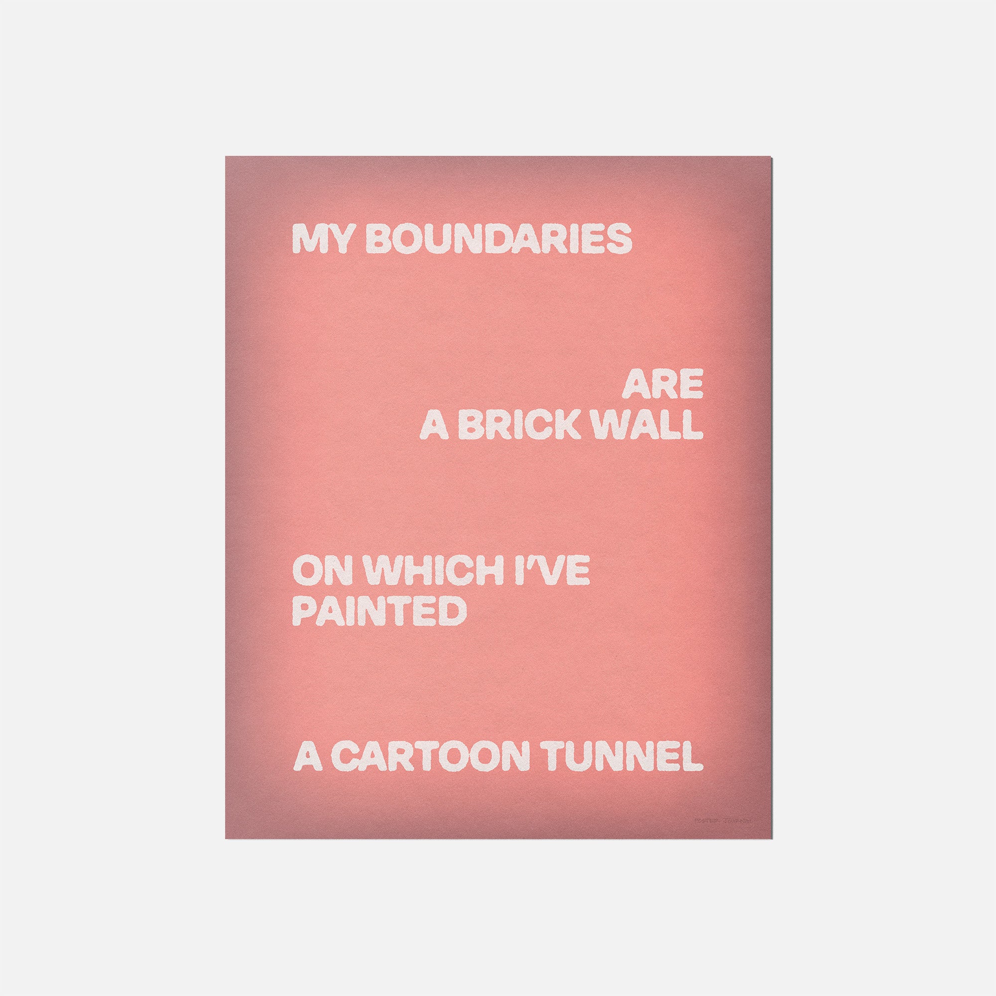 BOUNDARIES PRINT