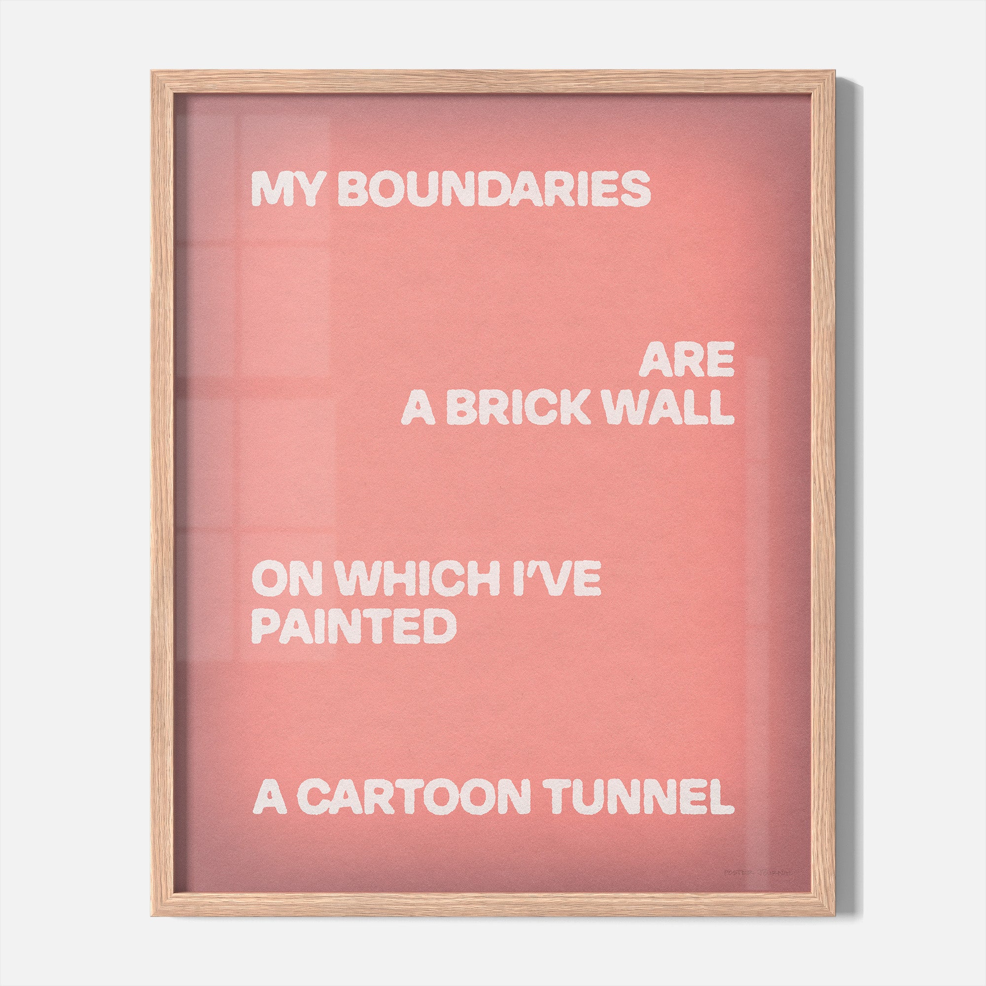 BOUNDARIES PRINT