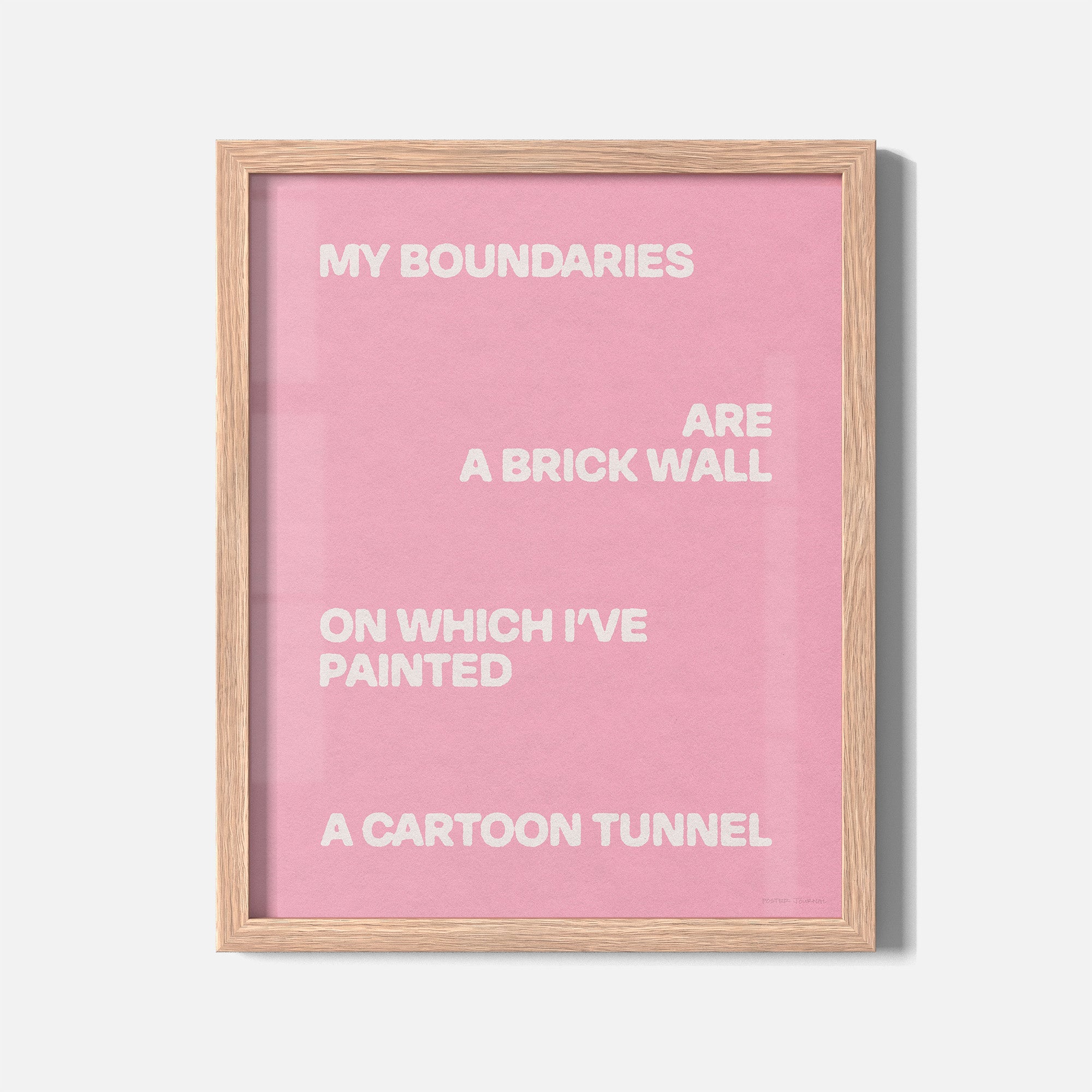 BOUNDARIES PRINT
