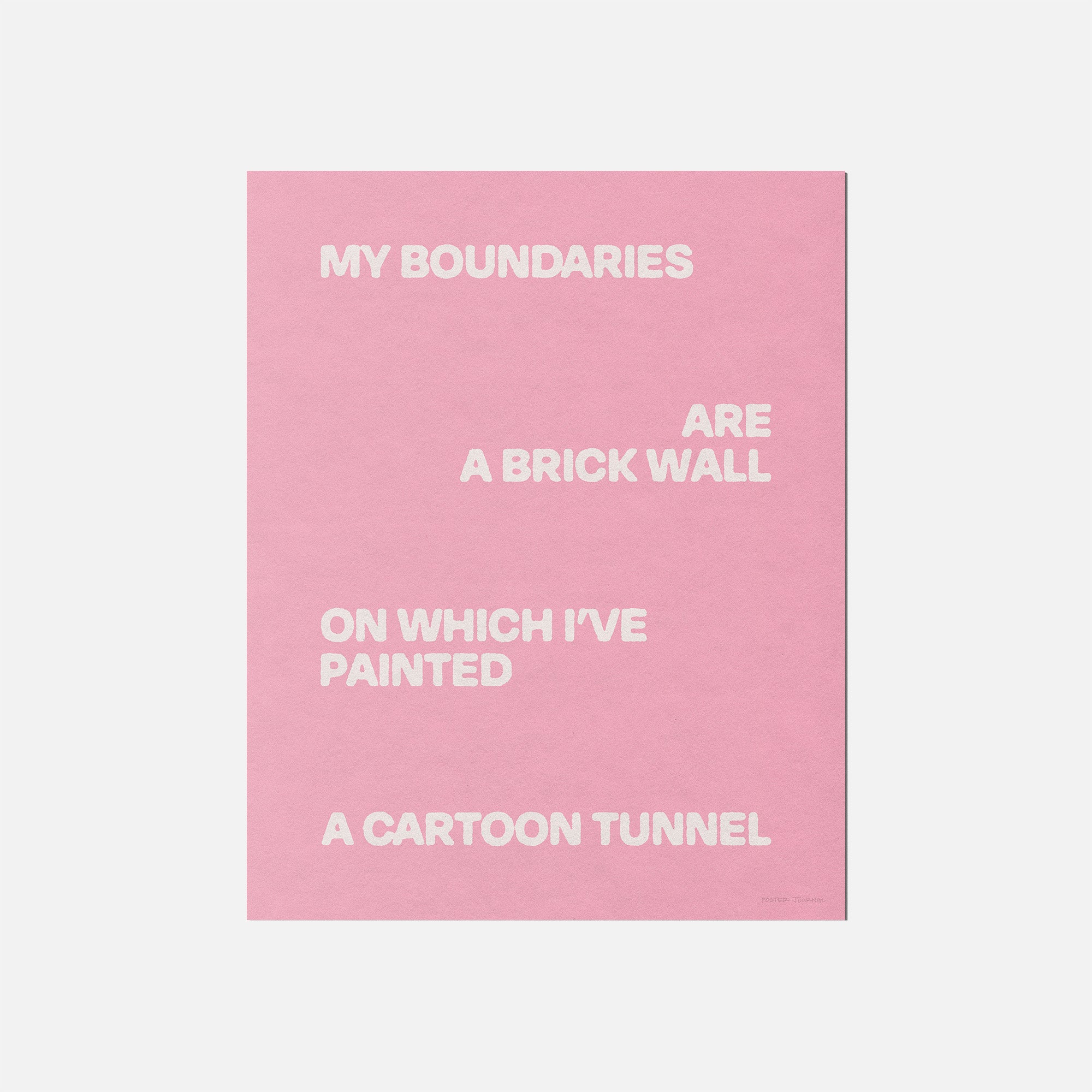 BOUNDARIES PRINT