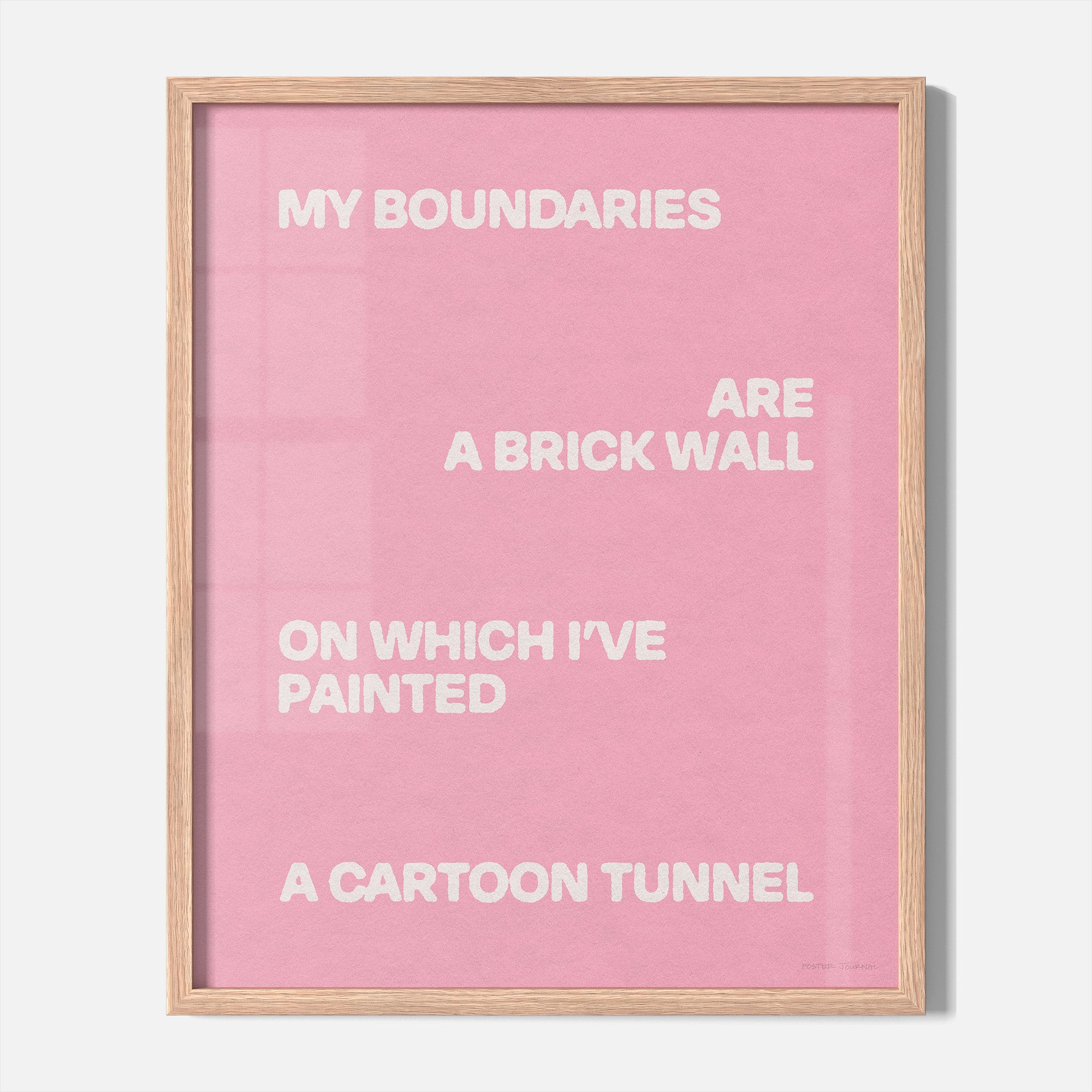 BOUNDARIES PRINT