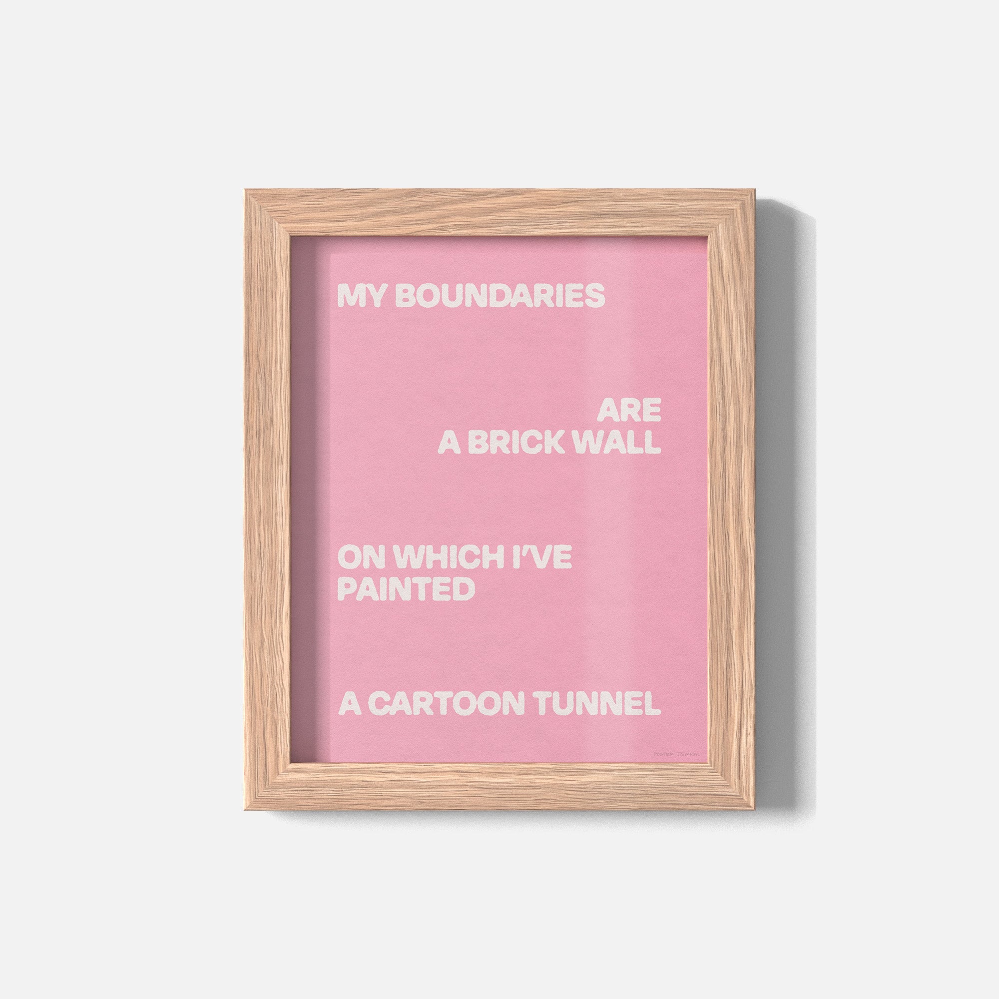 BOUNDARIES PRINT