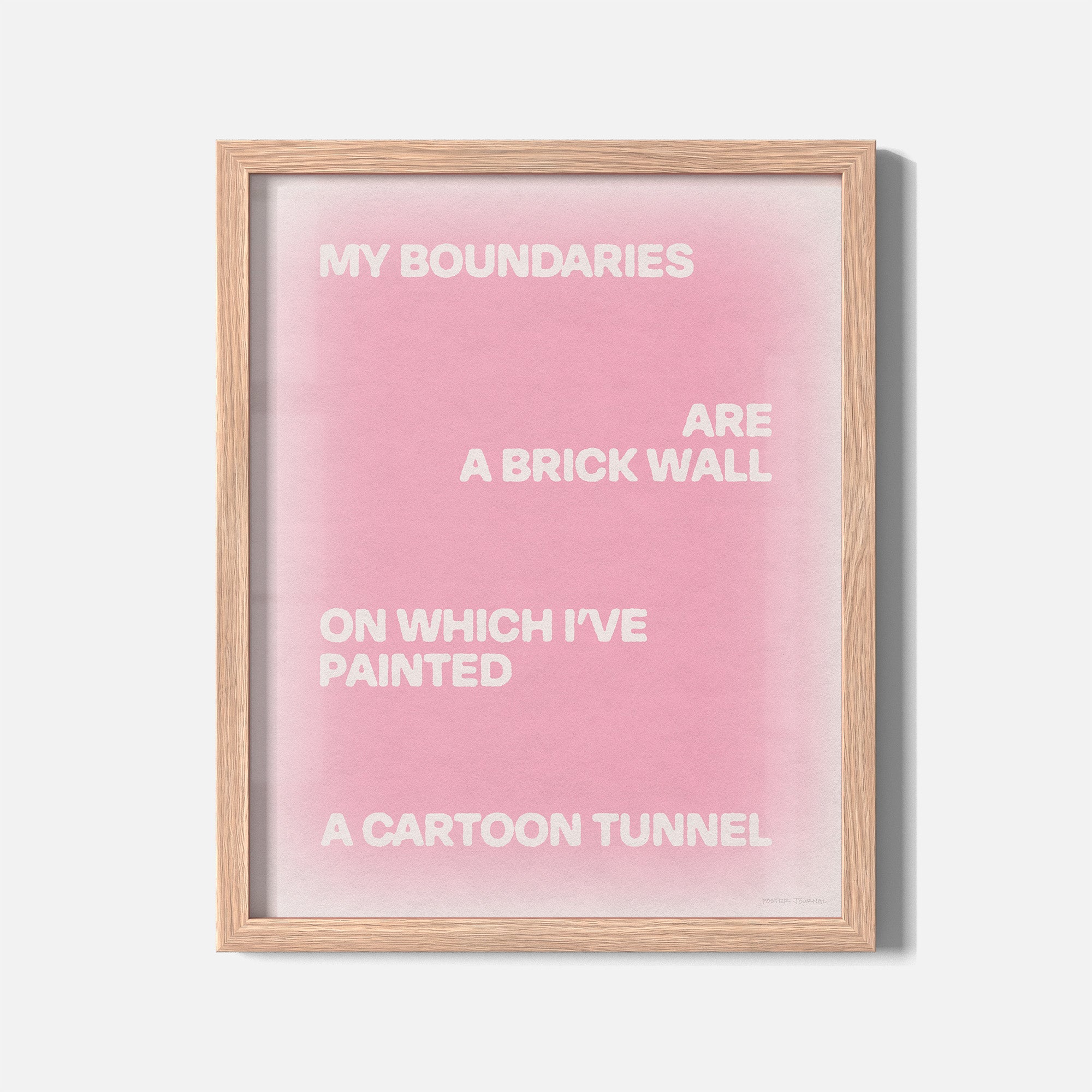 BOUNDARIES PRINT