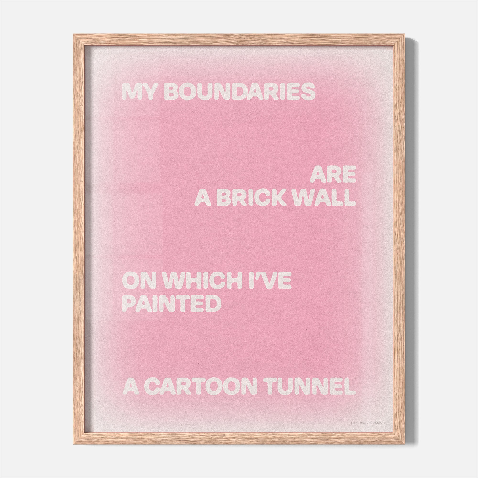 BOUNDARIES PRINT